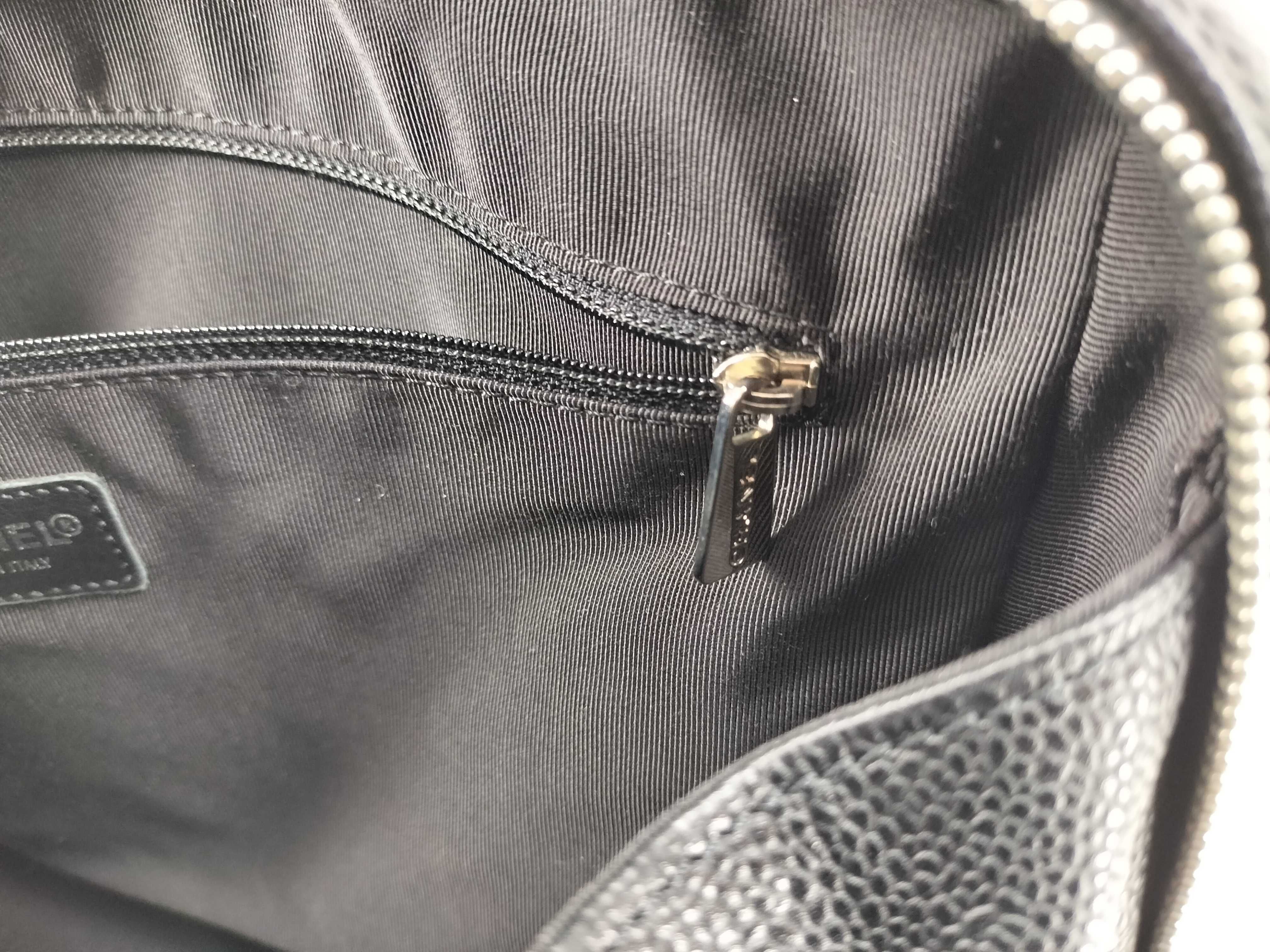Caviar Skin Boston Tote Bag with Coco Mark (No. 6) — view 15
