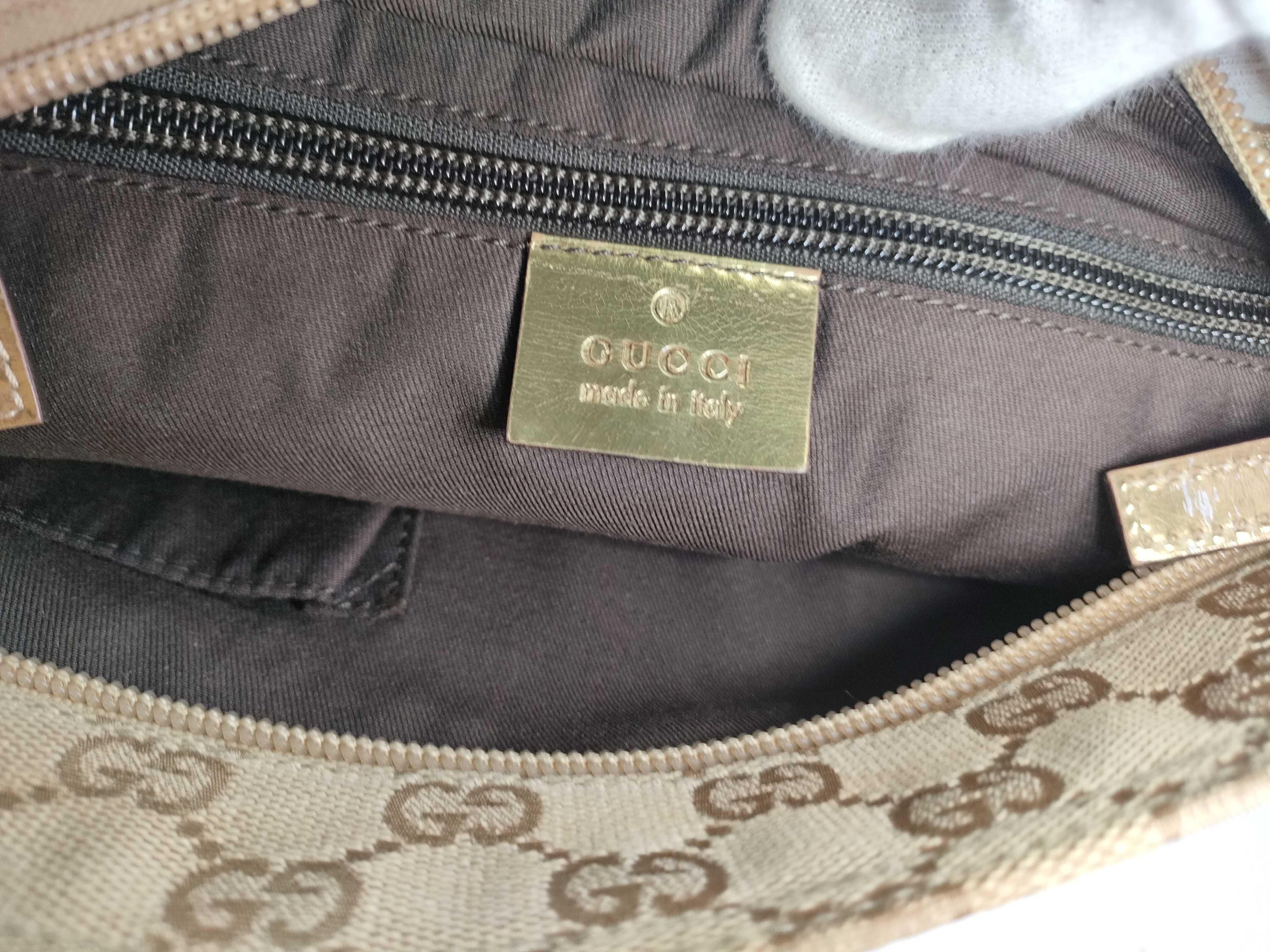 Shoulder Bag GG Canvas Beige — view 13