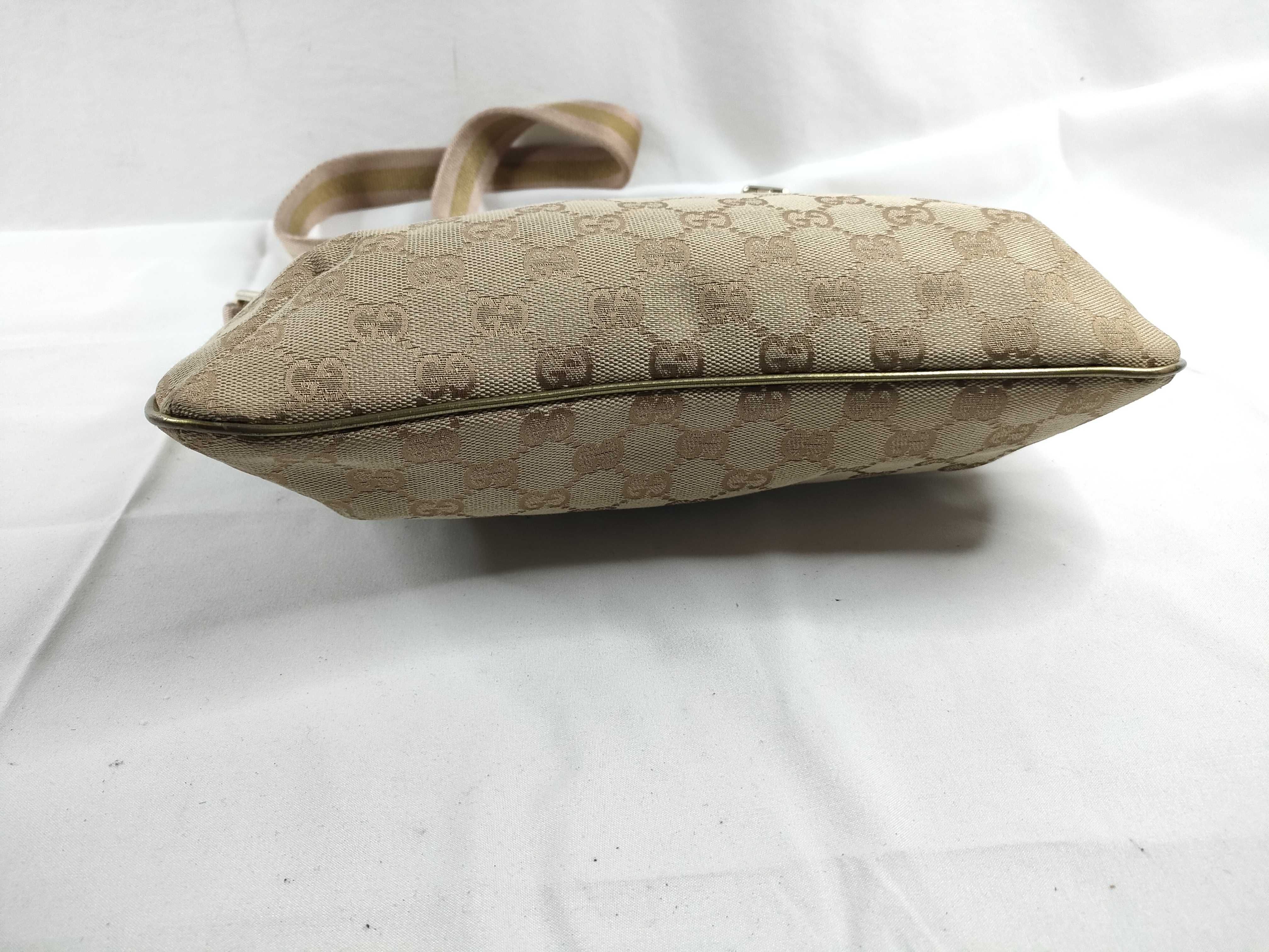 Shoulder Bag GG Canvas Beige — view 4
