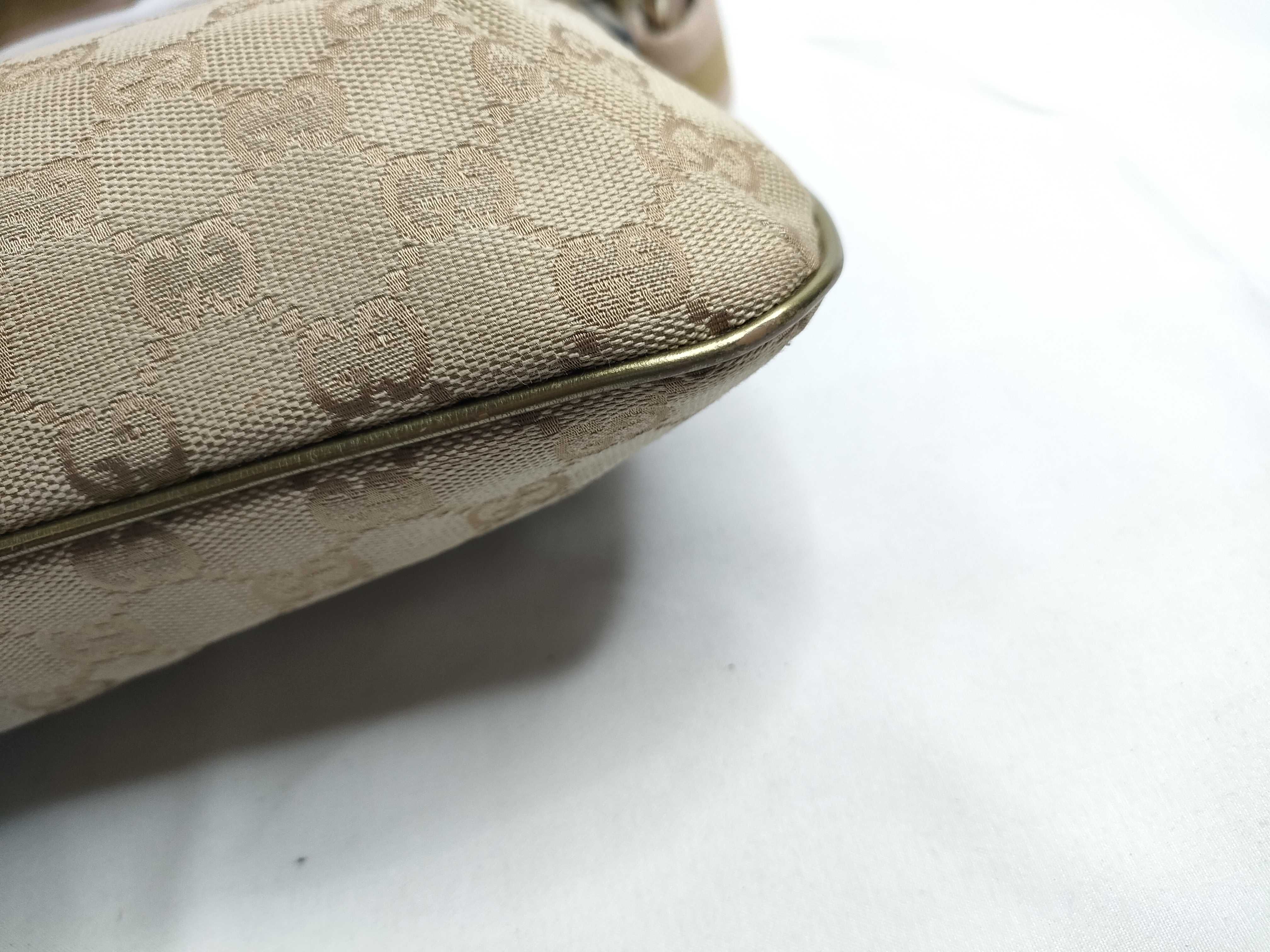 Shoulder Bag GG Canvas Beige — view 5