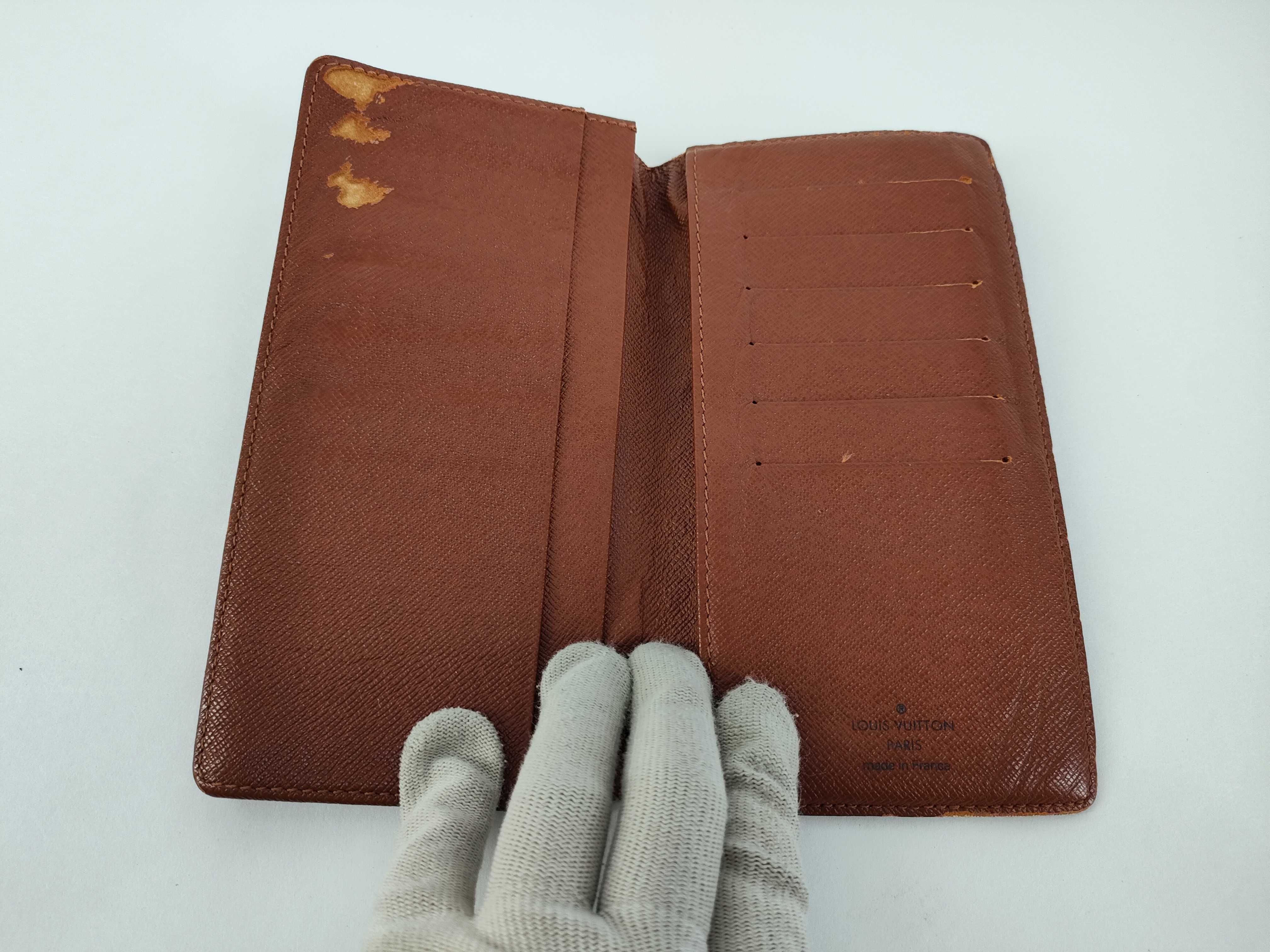 Monogram Louis Vuitton Monogram Portefeuille Sarah Billfold Wallet — view 8