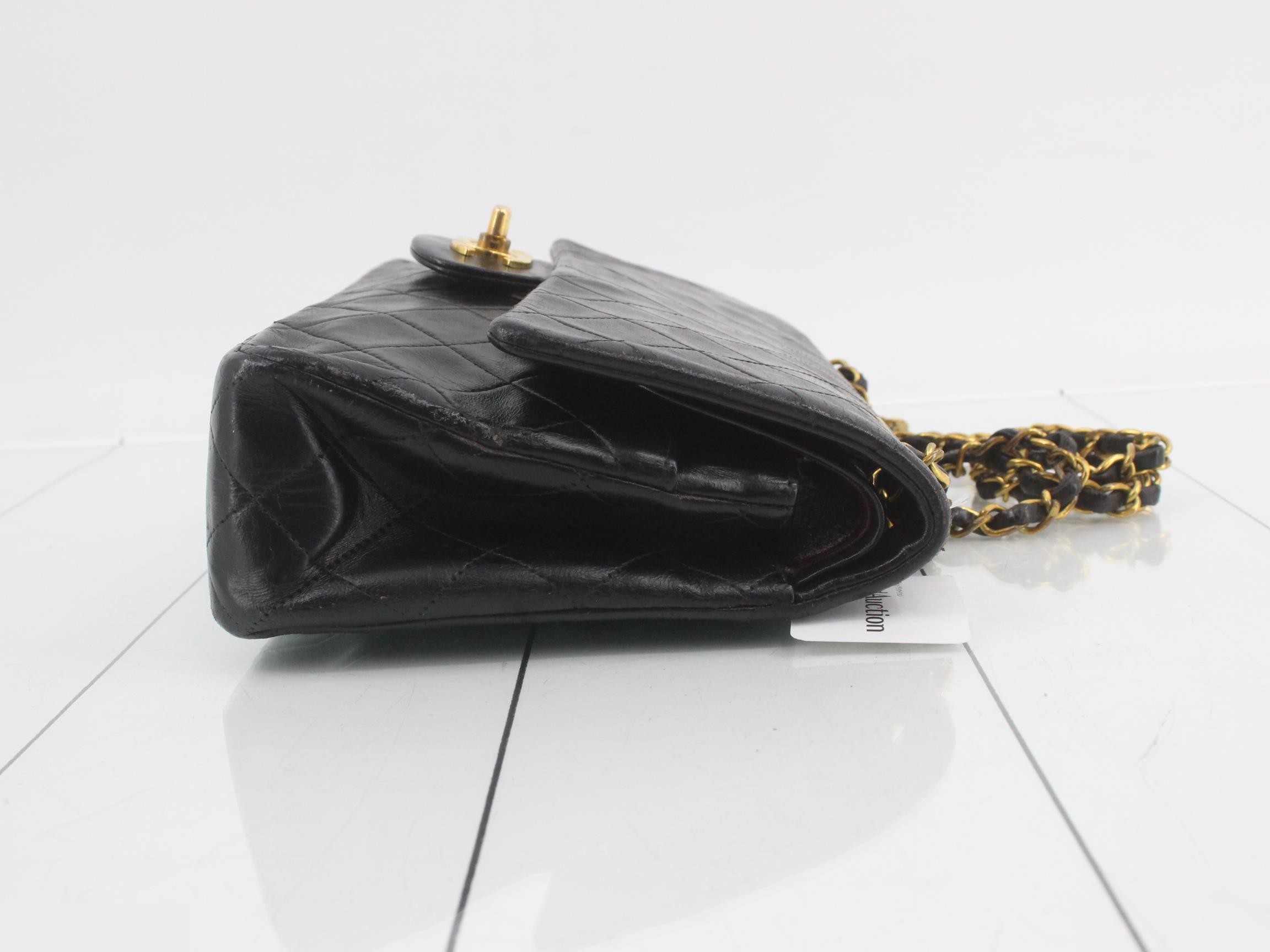 Matelassé Chain Shoulder Bag — view 3