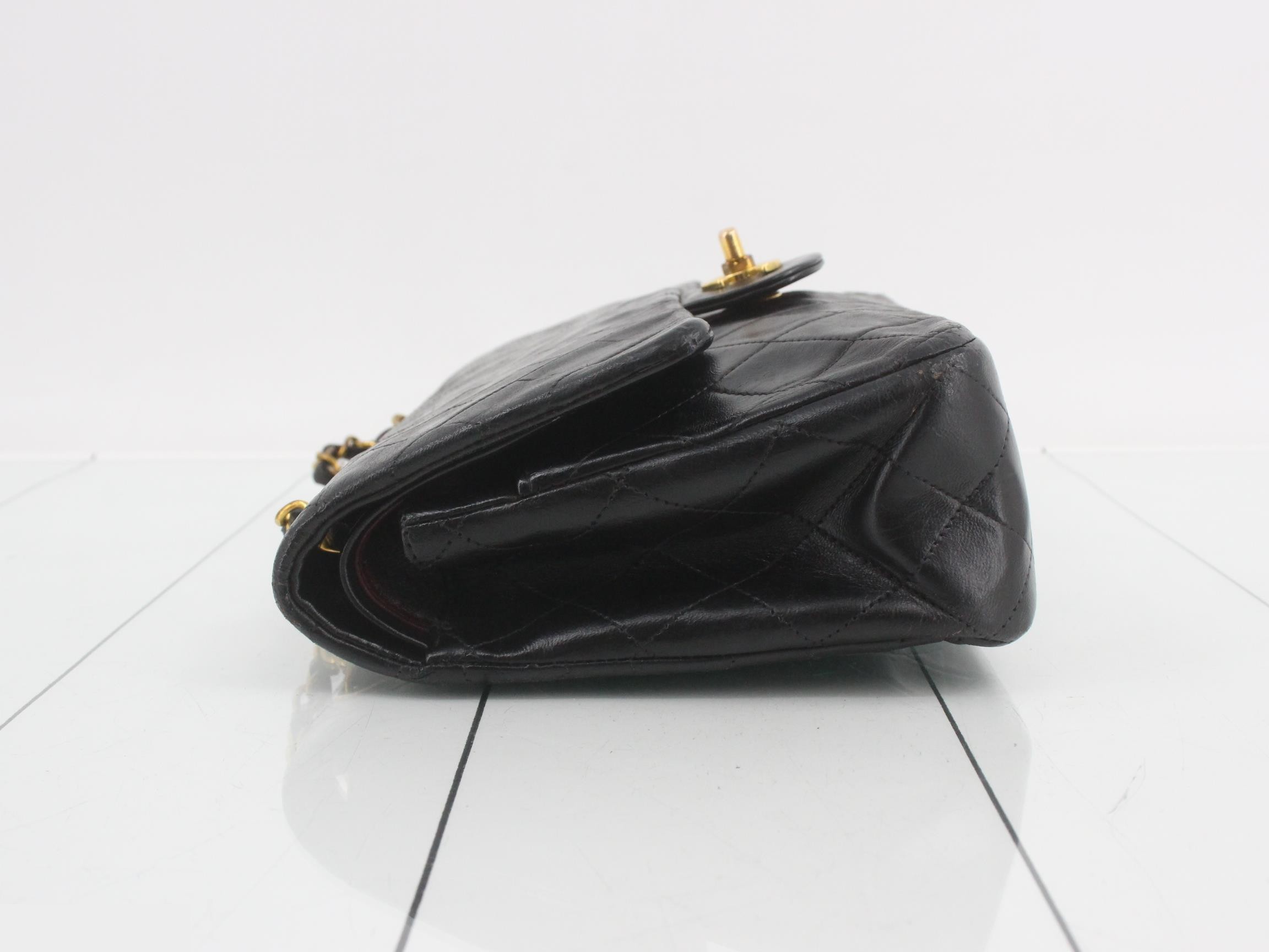 Matelassé Chain Shoulder Bag — view 4