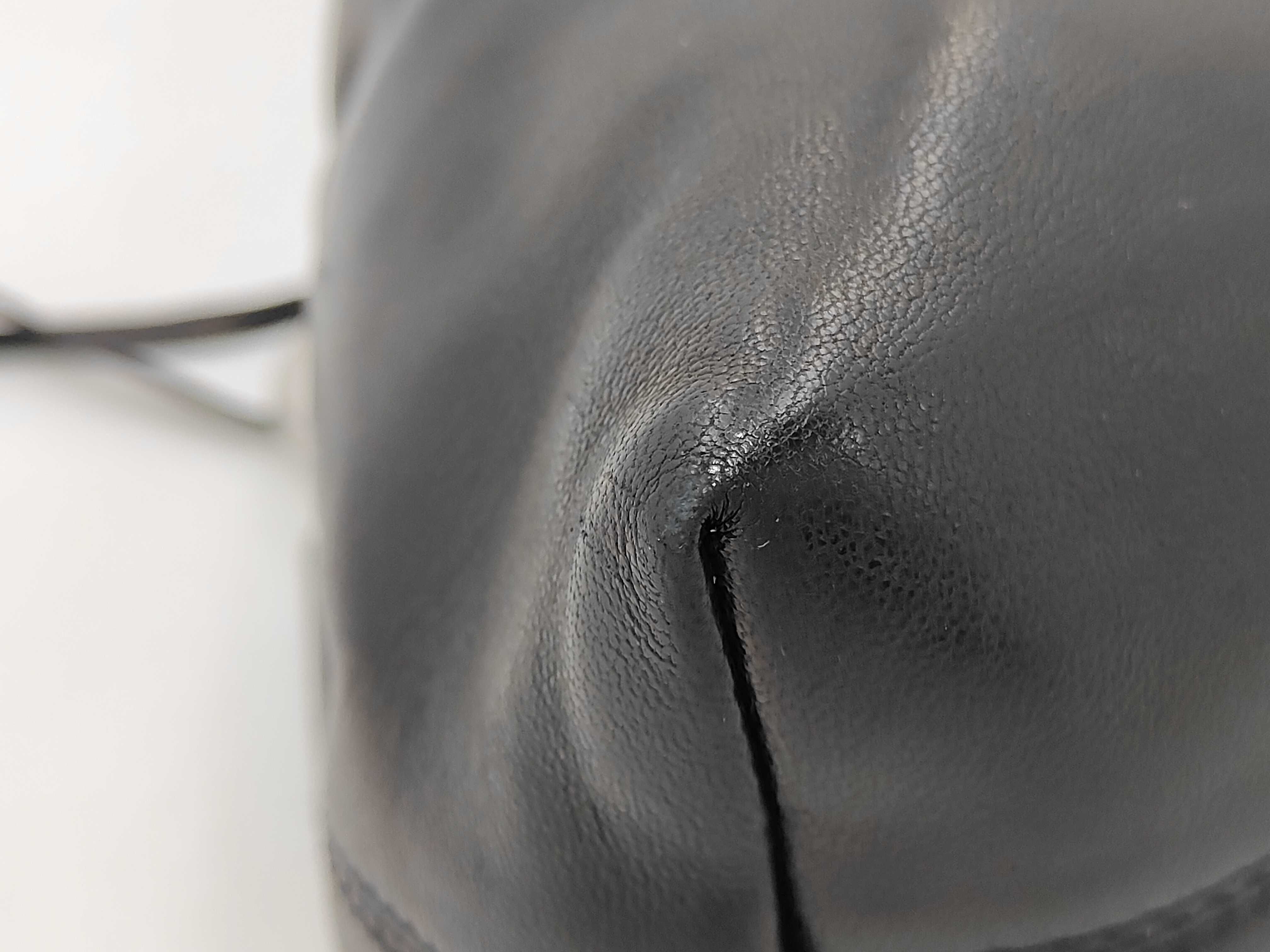 Mini Drawstring Leather Handbag — view 3