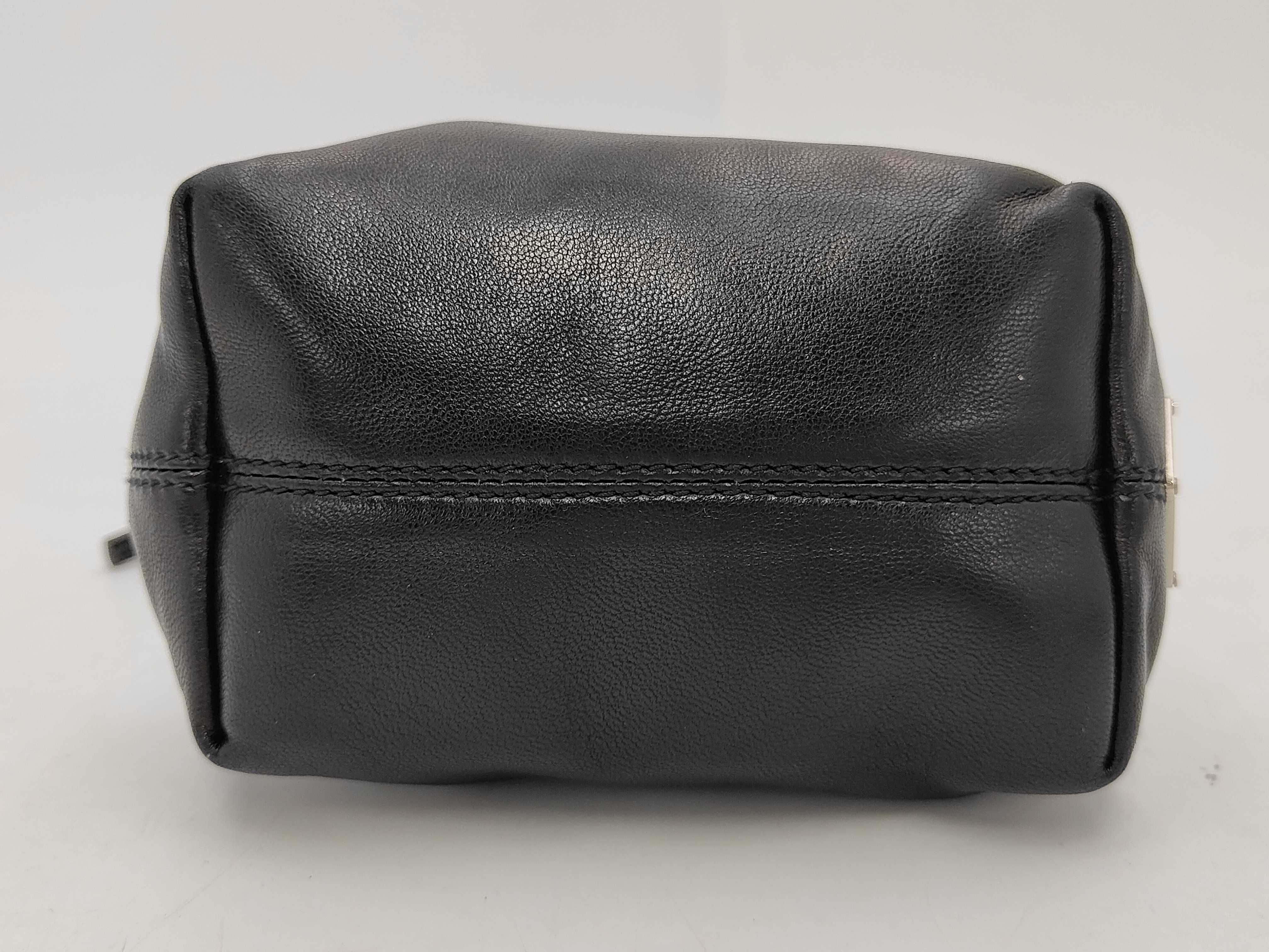 Mini Drawstring Leather Handbag — view 4