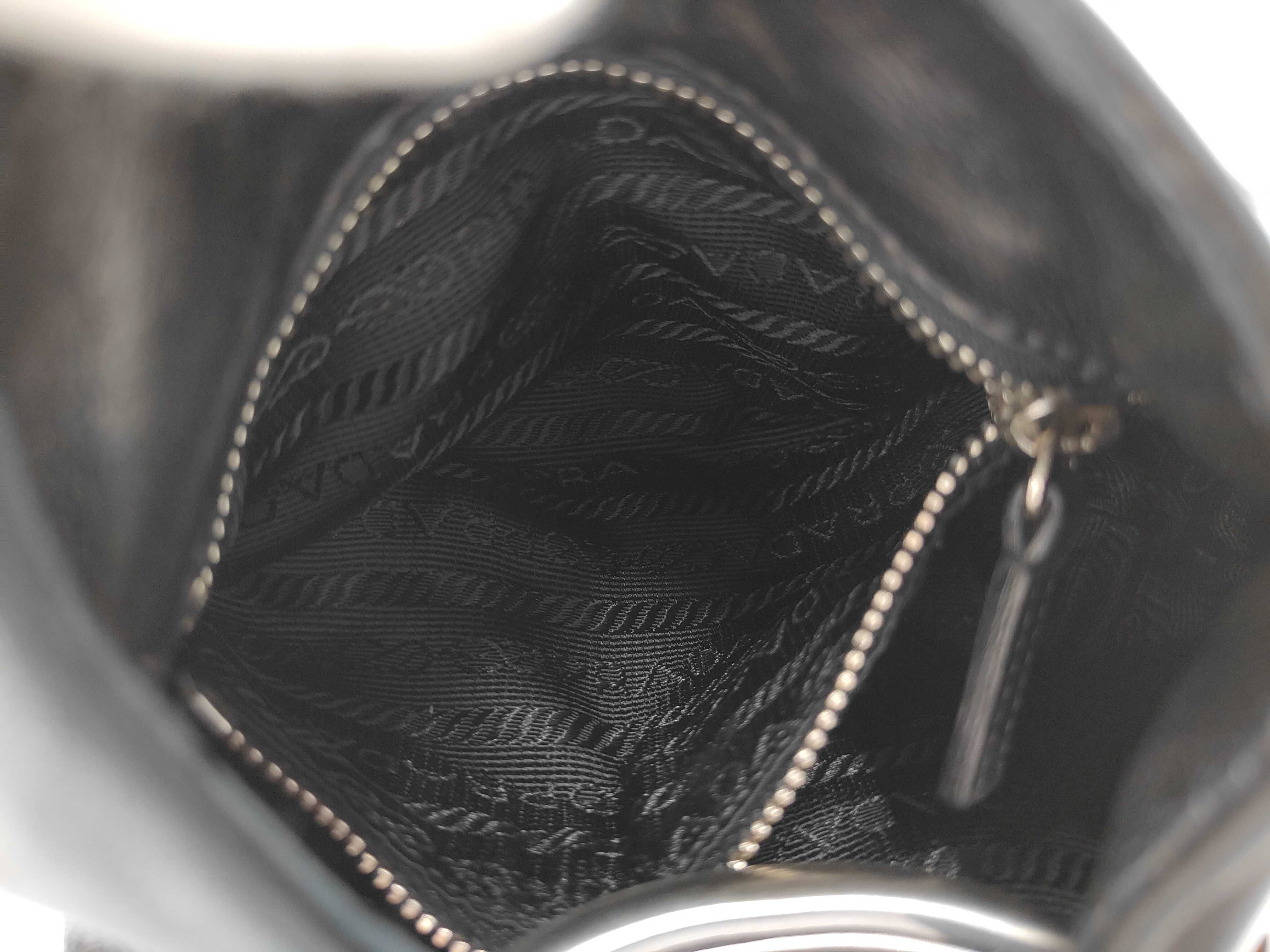 Mini Drawstring Leather Handbag — view 9