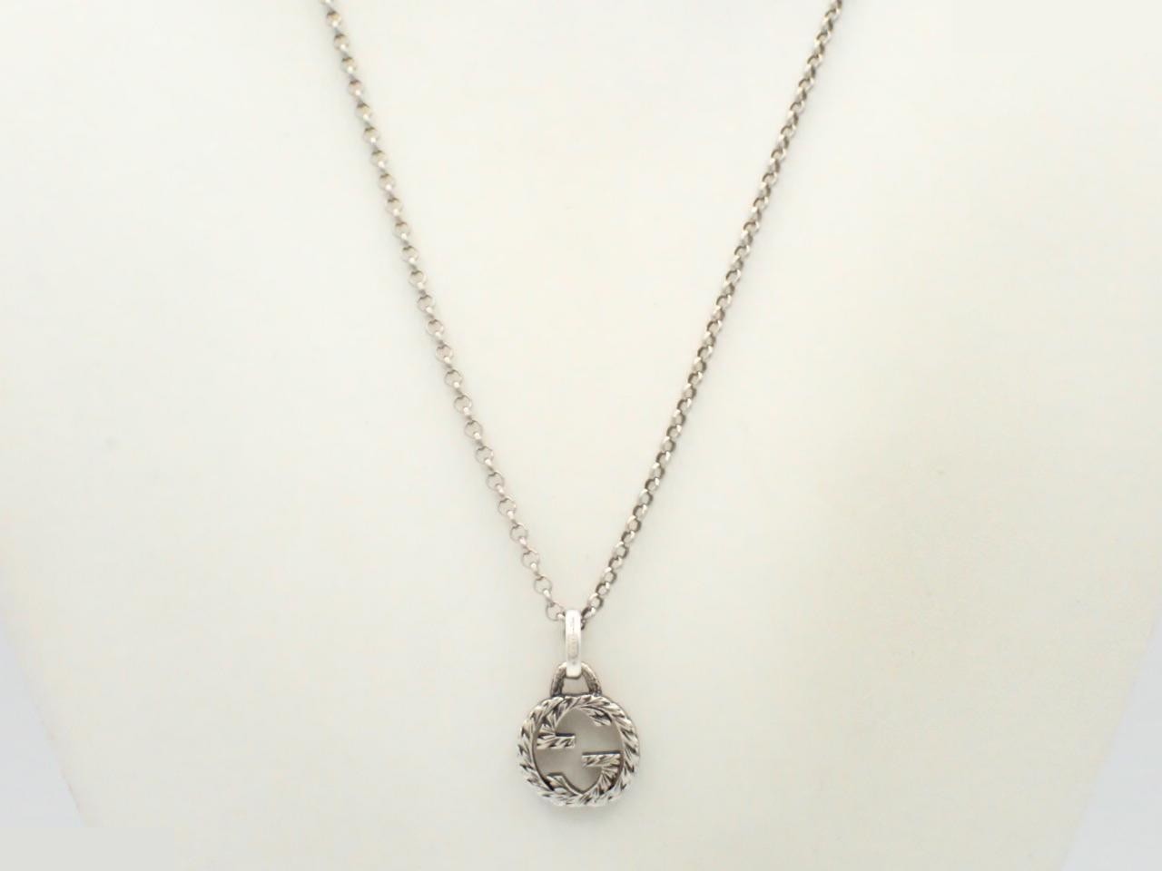 Interlocking G necklace, chain approximately 50cm, 7.0g — view 3