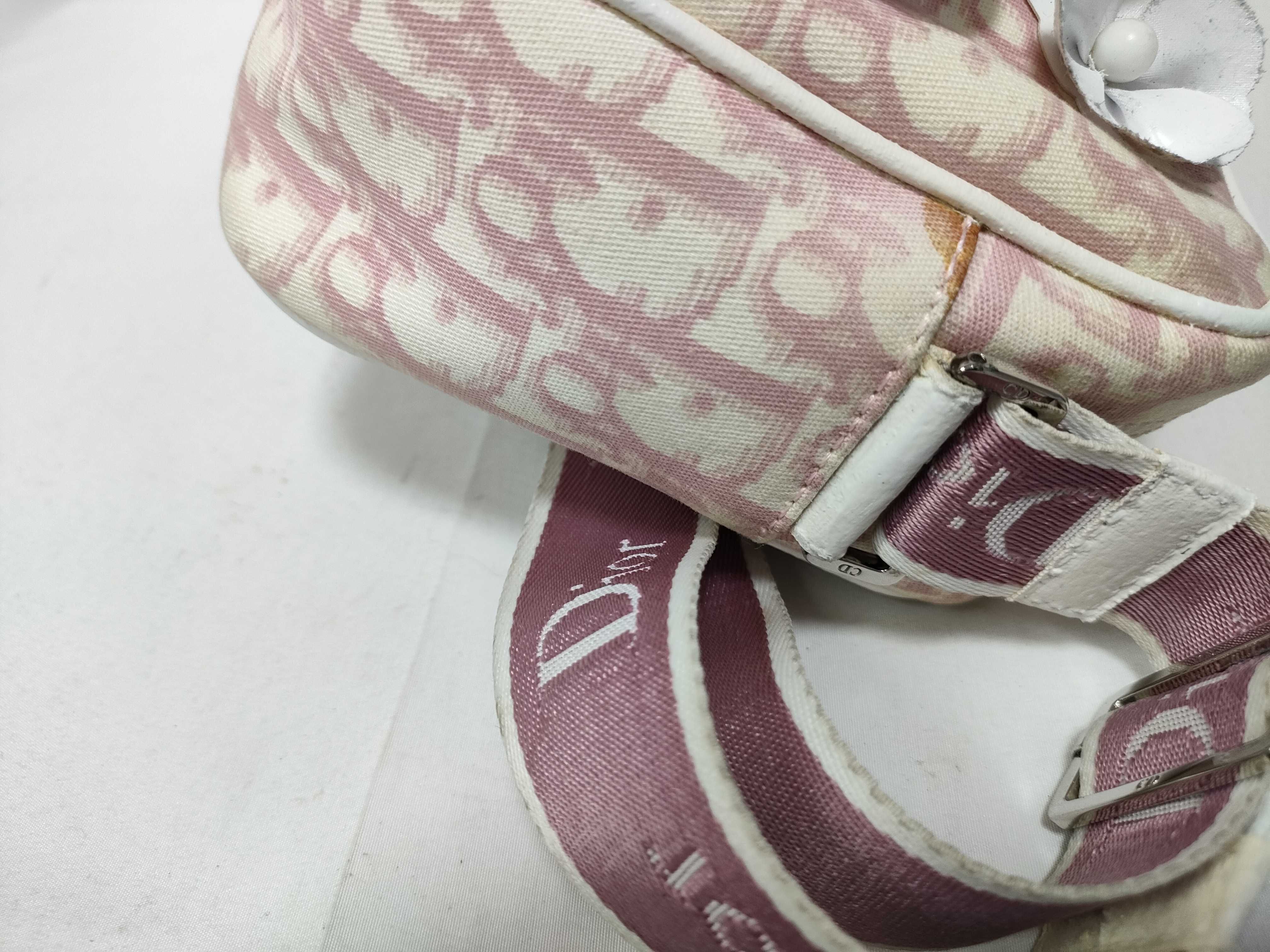 Trotter Christian Trotter No.1 Flower Pearl Rhinestone Shoulder Bag Pink — view 9