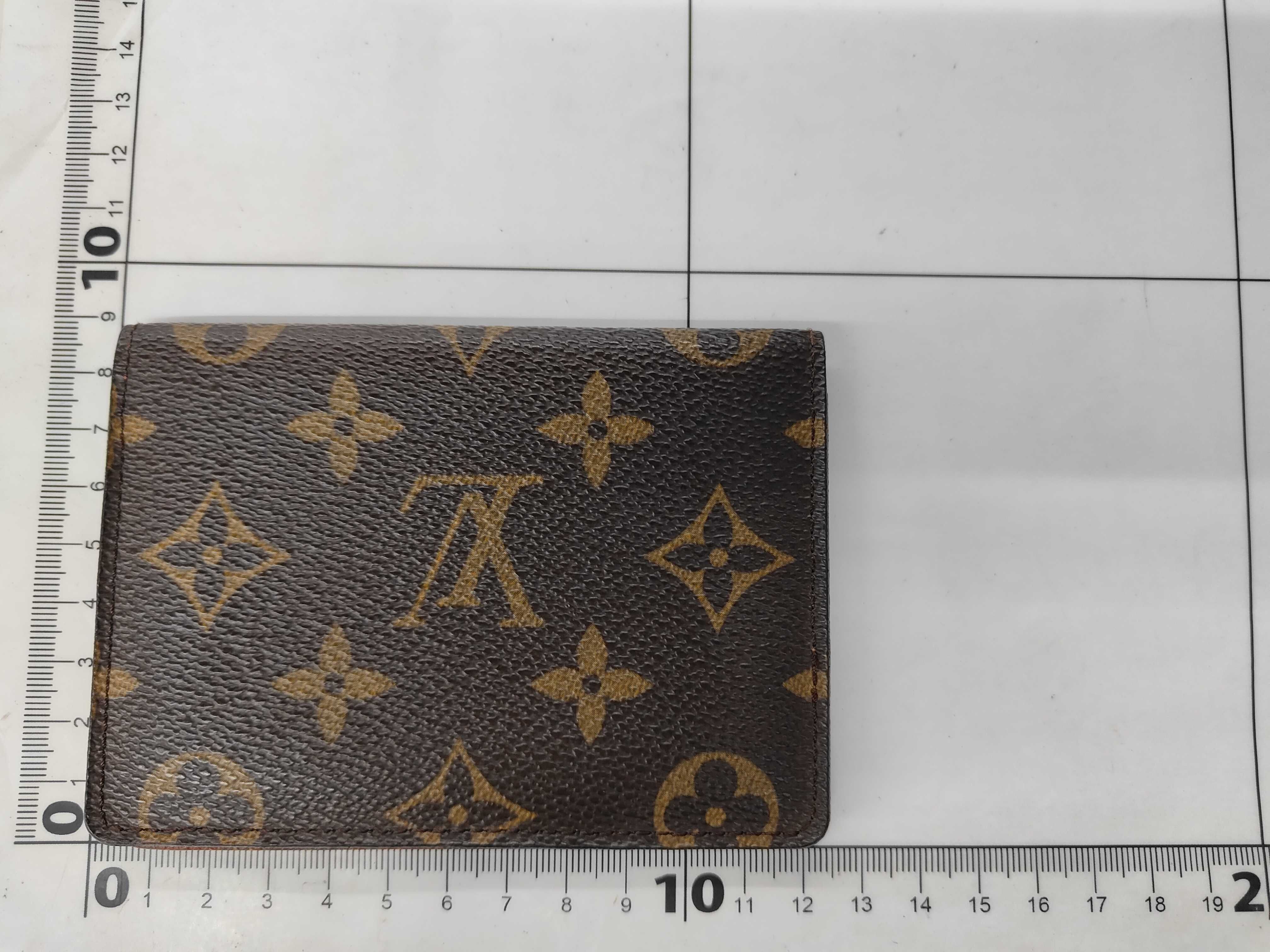 Monogram Louis Vuitton Monogram Pass Case 0908-2 Card Case — view 2