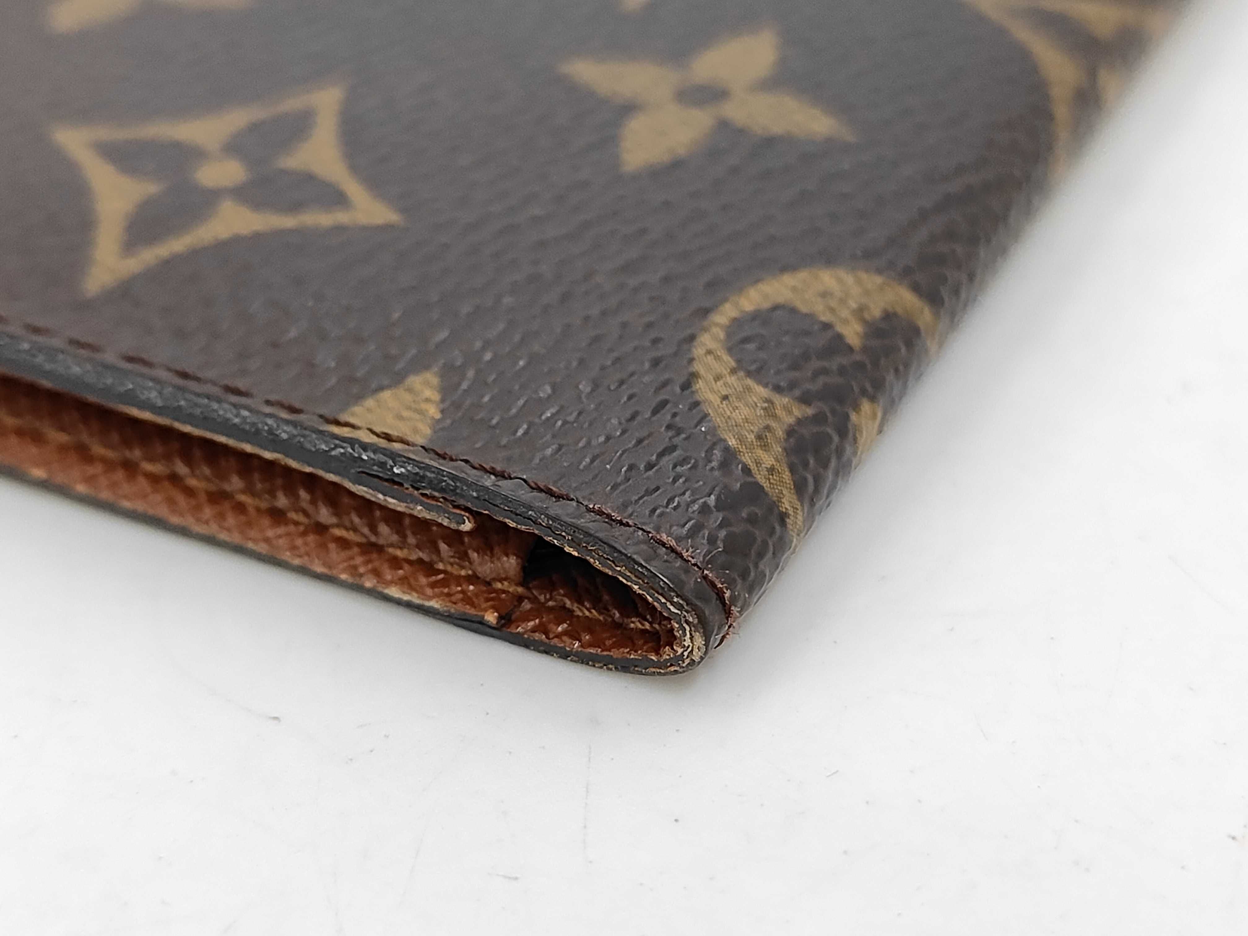 Monogram Louis Vuitton Monogram Pass Case 0908-2 Card Case — view 4