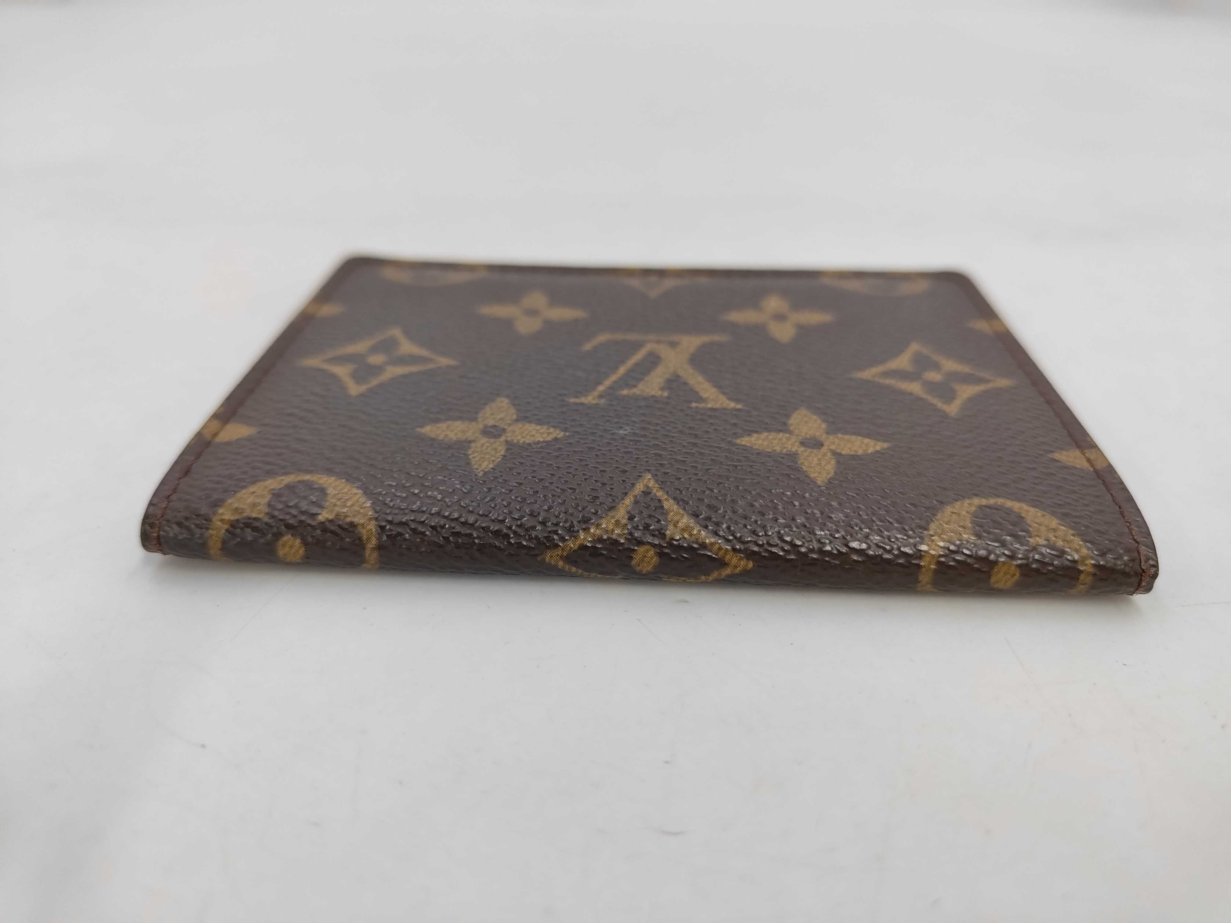 Monogram Louis Vuitton Monogram Pass Case 0908-2 Card Case — view 5