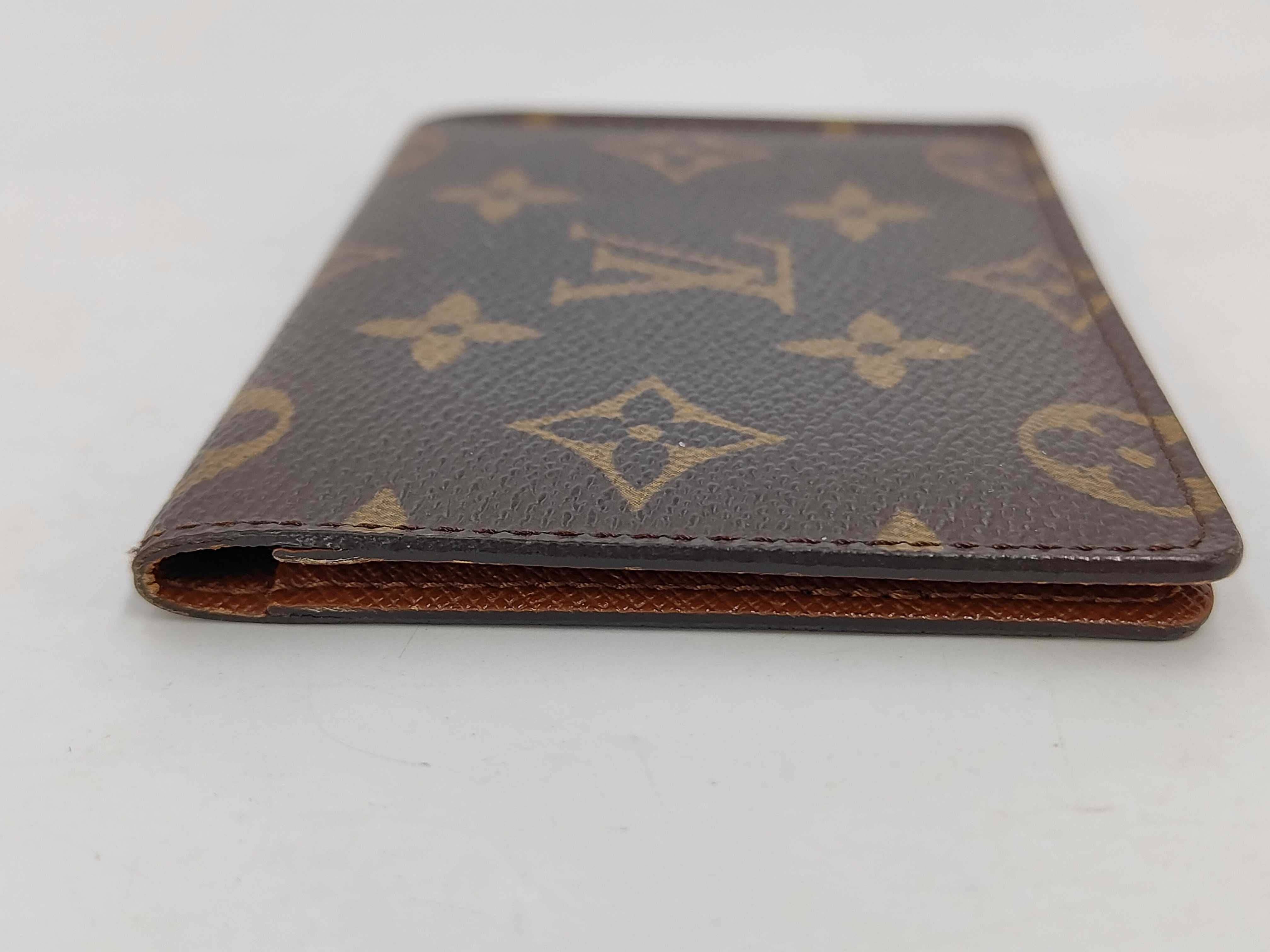 Monogram Louis Vuitton Monogram Pass Case 0908-2 Card Case — view 6