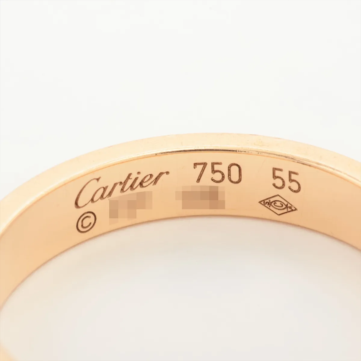 Mini Love Ring 750 (PG) 3.9g 55 FP1116 (Scratches) — view 3