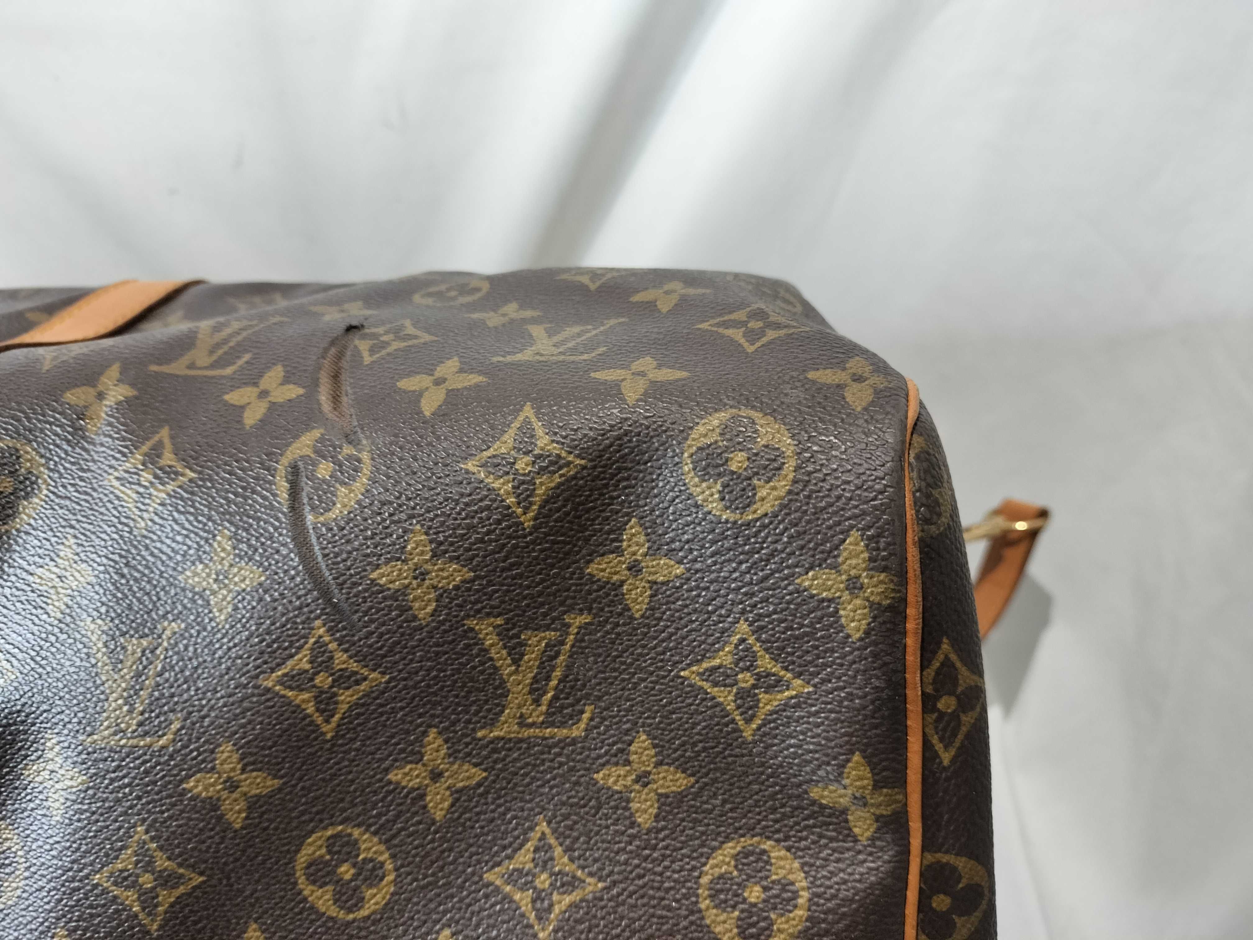 Monogram M41412 Keepall Bandoulière 60 Marcello Stamp Boston Bag — view 6