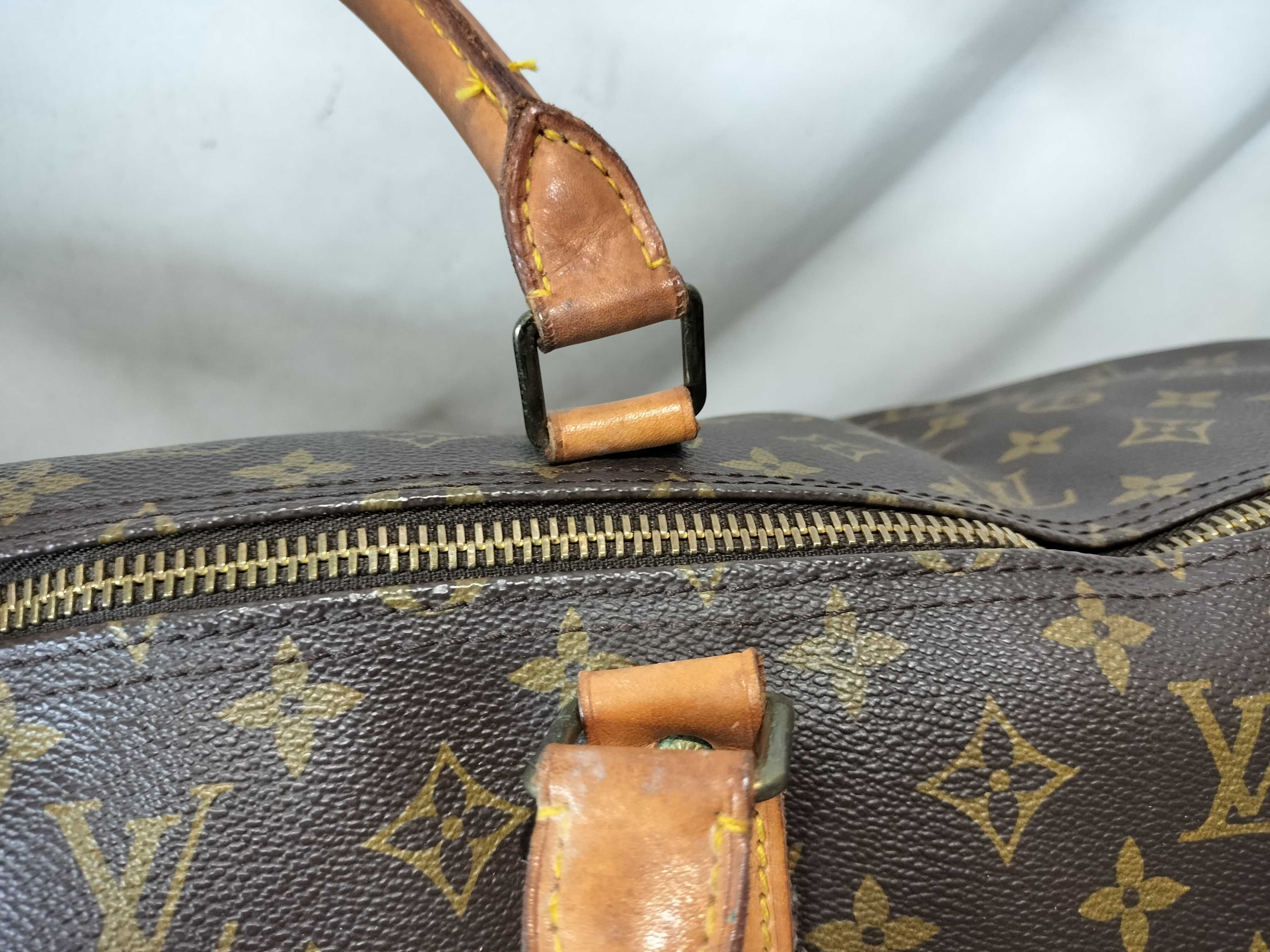 Monogram M41412 Keepall Bandoulière 60 Marcello Stamp Boston Bag — view 8