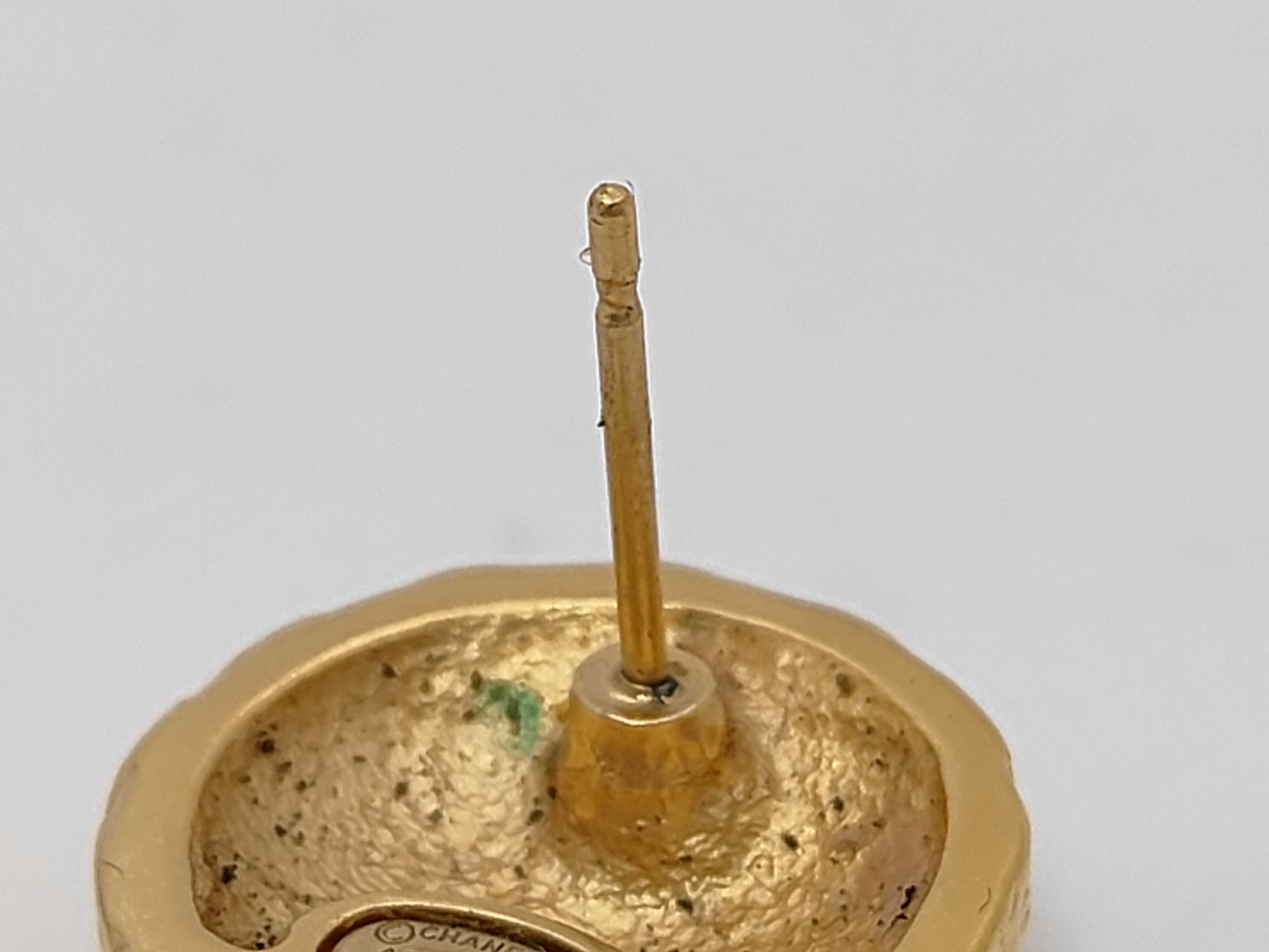 Coco Mark Earrings with GP Hardware (A20A) — view 5