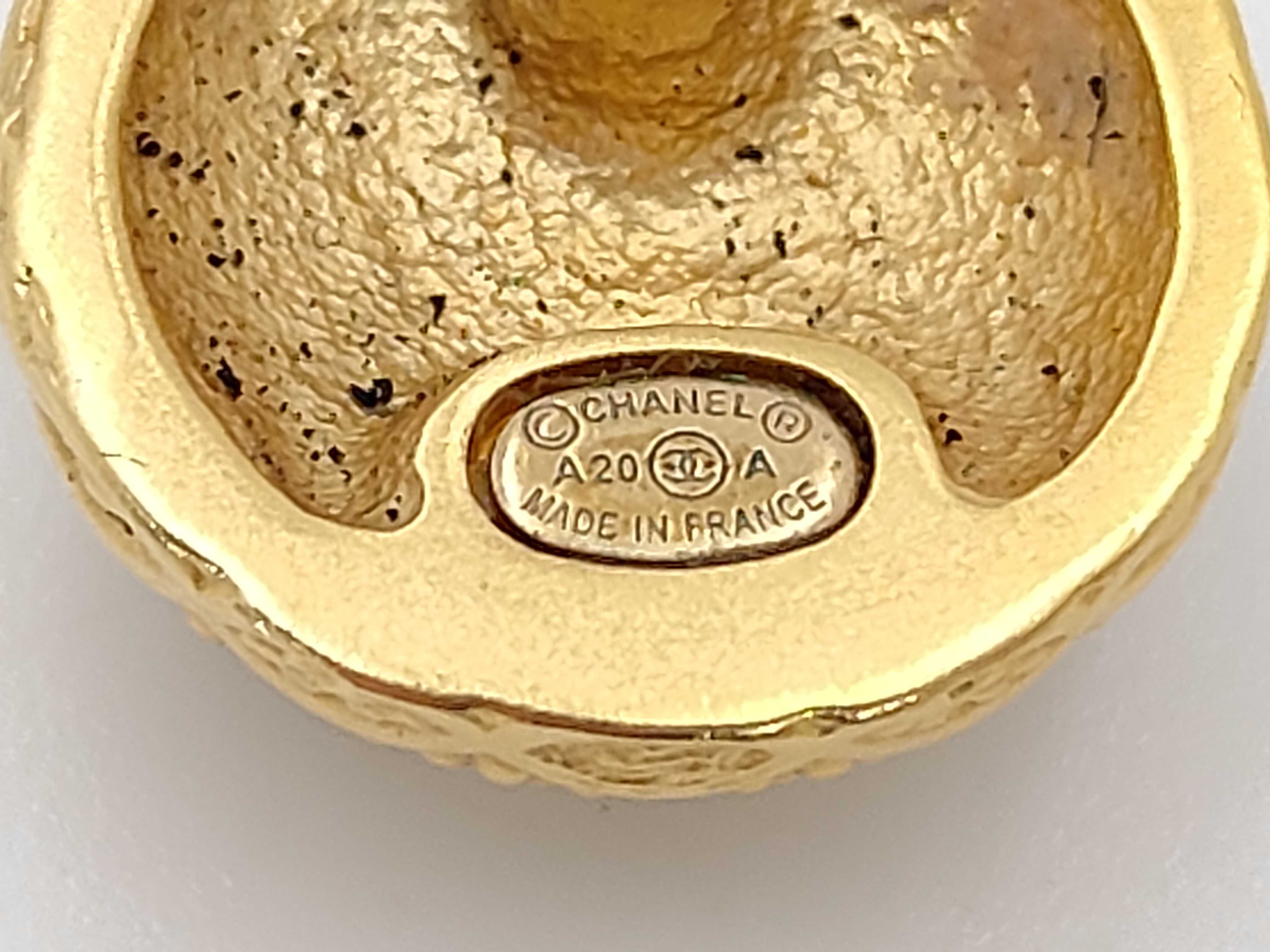 Coco Mark Earrings with GP Hardware (A20A) — view 6
