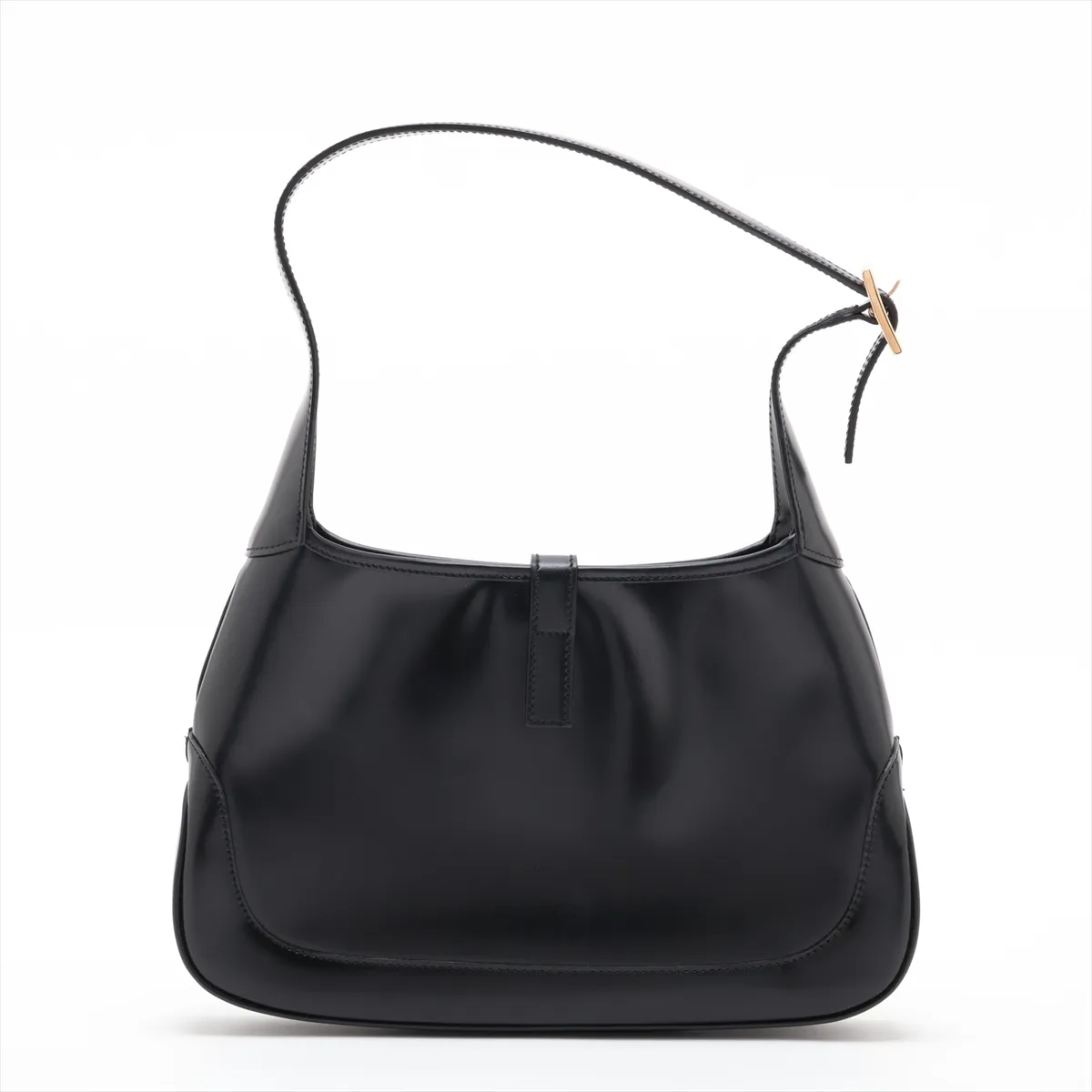 Jackie 1961 Leather Shoulder Bag, Black — view 2
