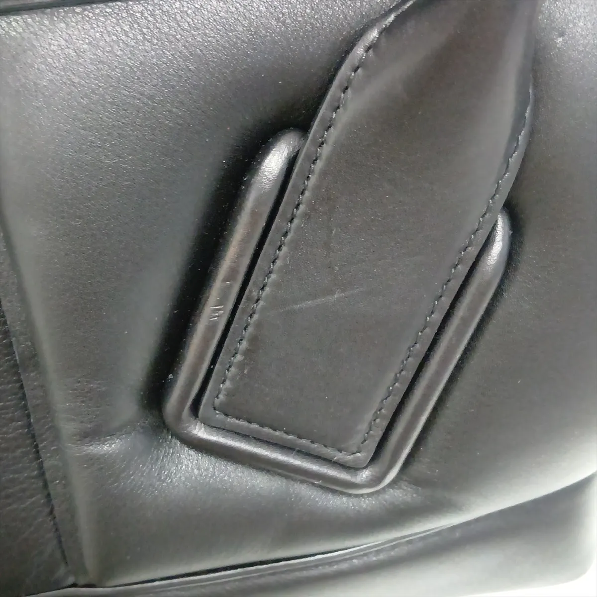 Maxi Intrecciato Arco Padded Leather Tote Bag, Black — view 15