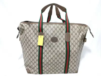 GG Supreme Sherry Boston Bag