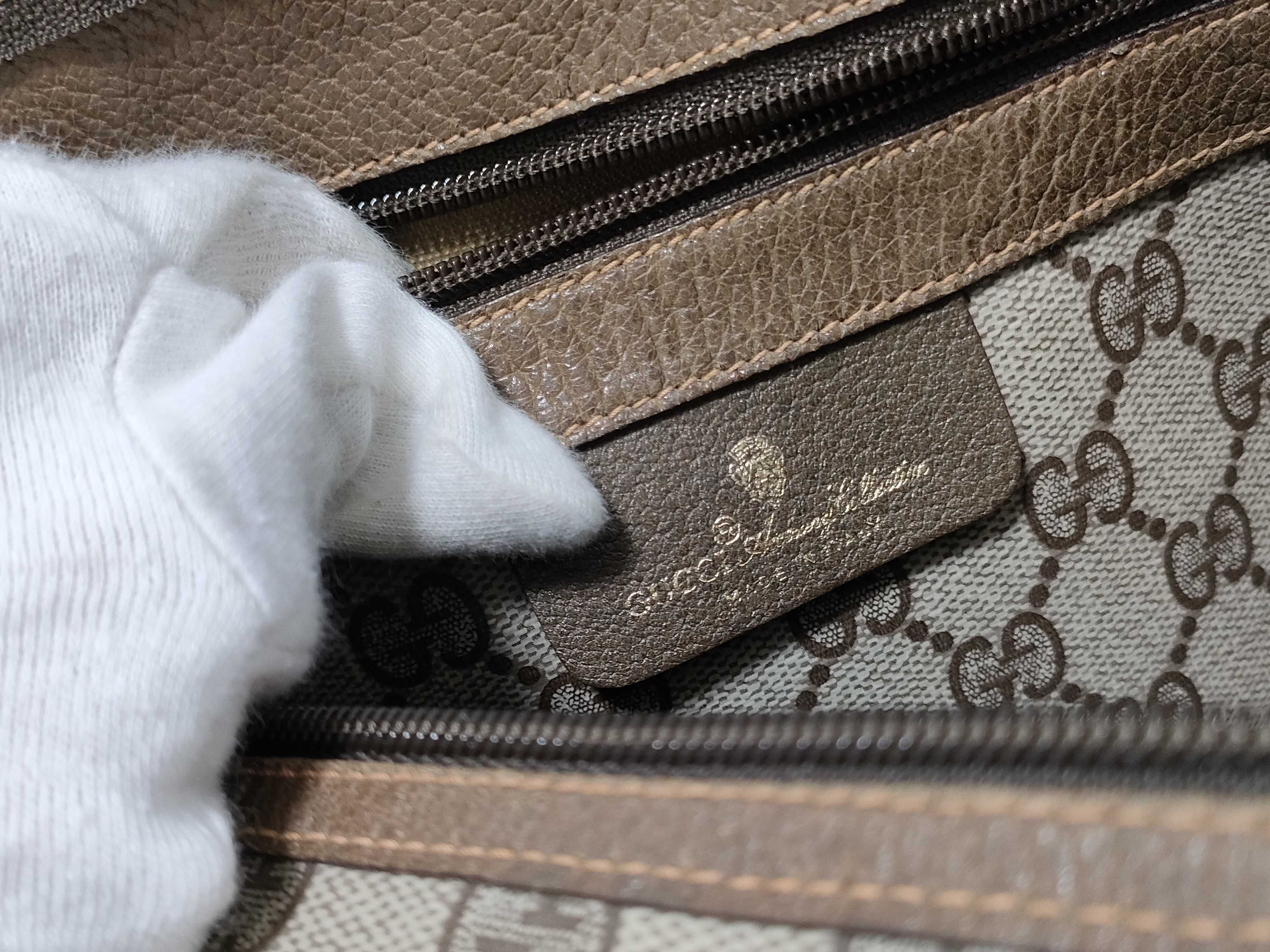 GG Supreme Sherry Boston Bag — view 12