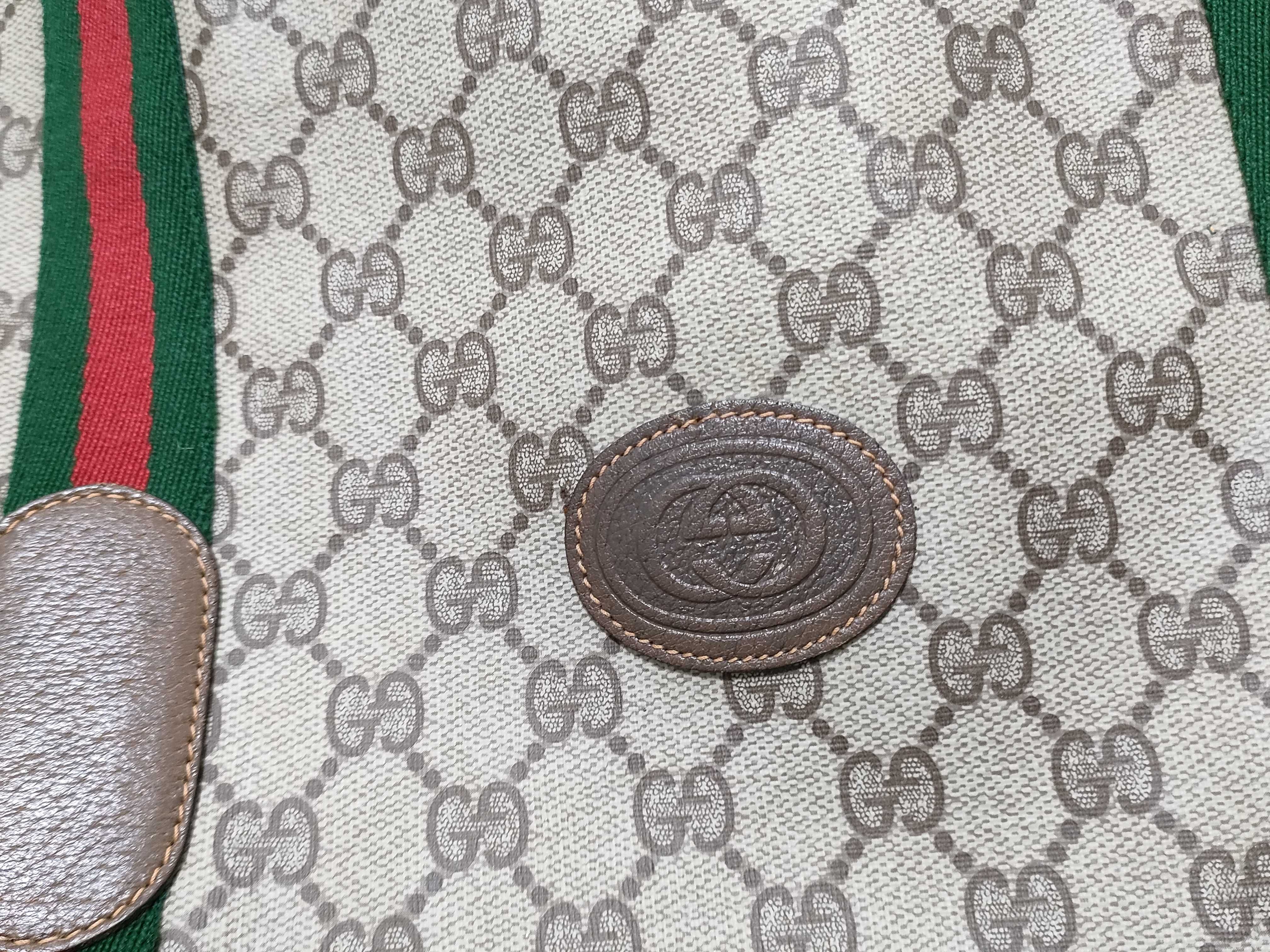 GG Supreme Sherry Boston Bag — view 13