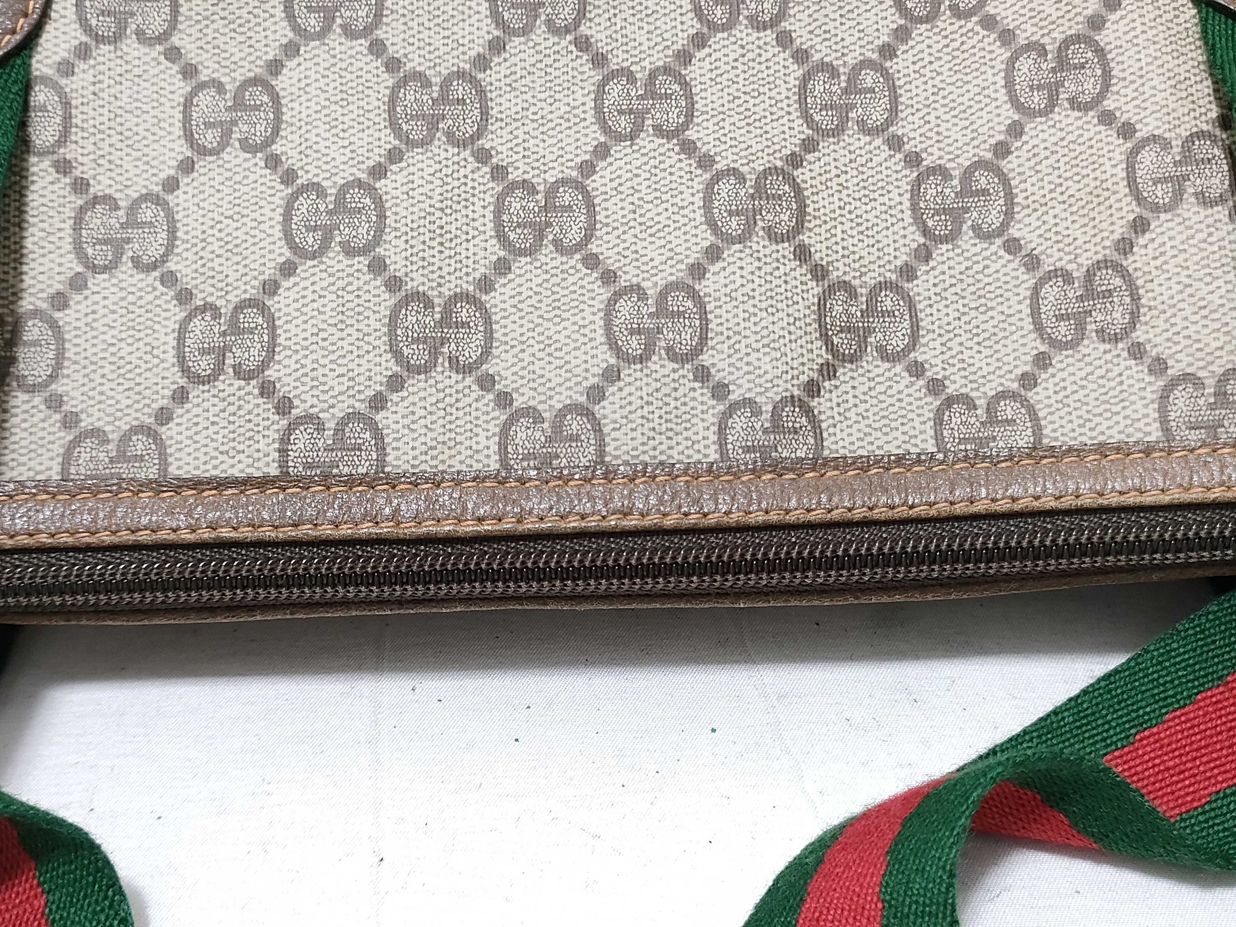 GG Supreme Sherry Boston Bag — view 6