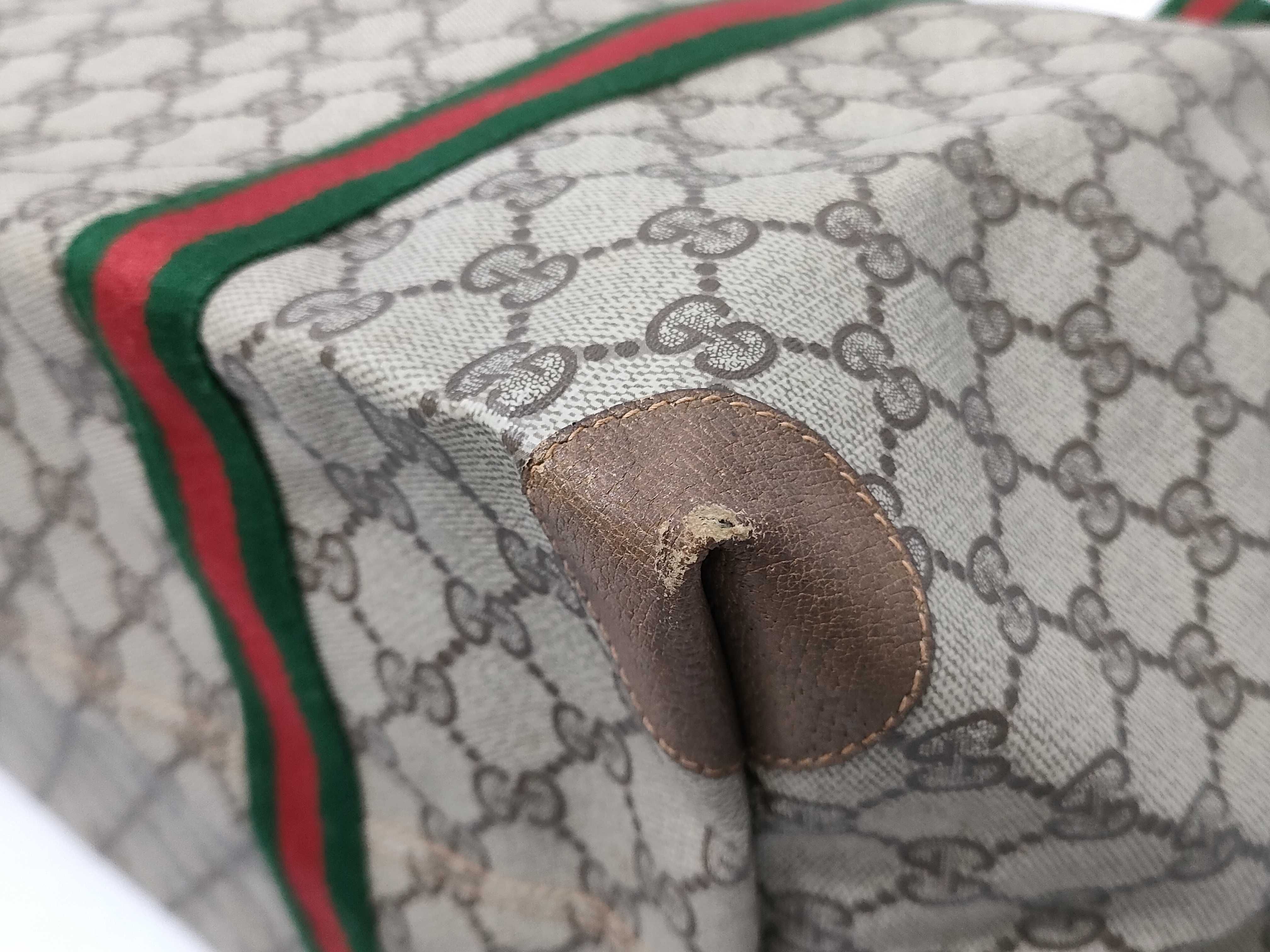 GG Supreme Sherry Boston Bag — view 7