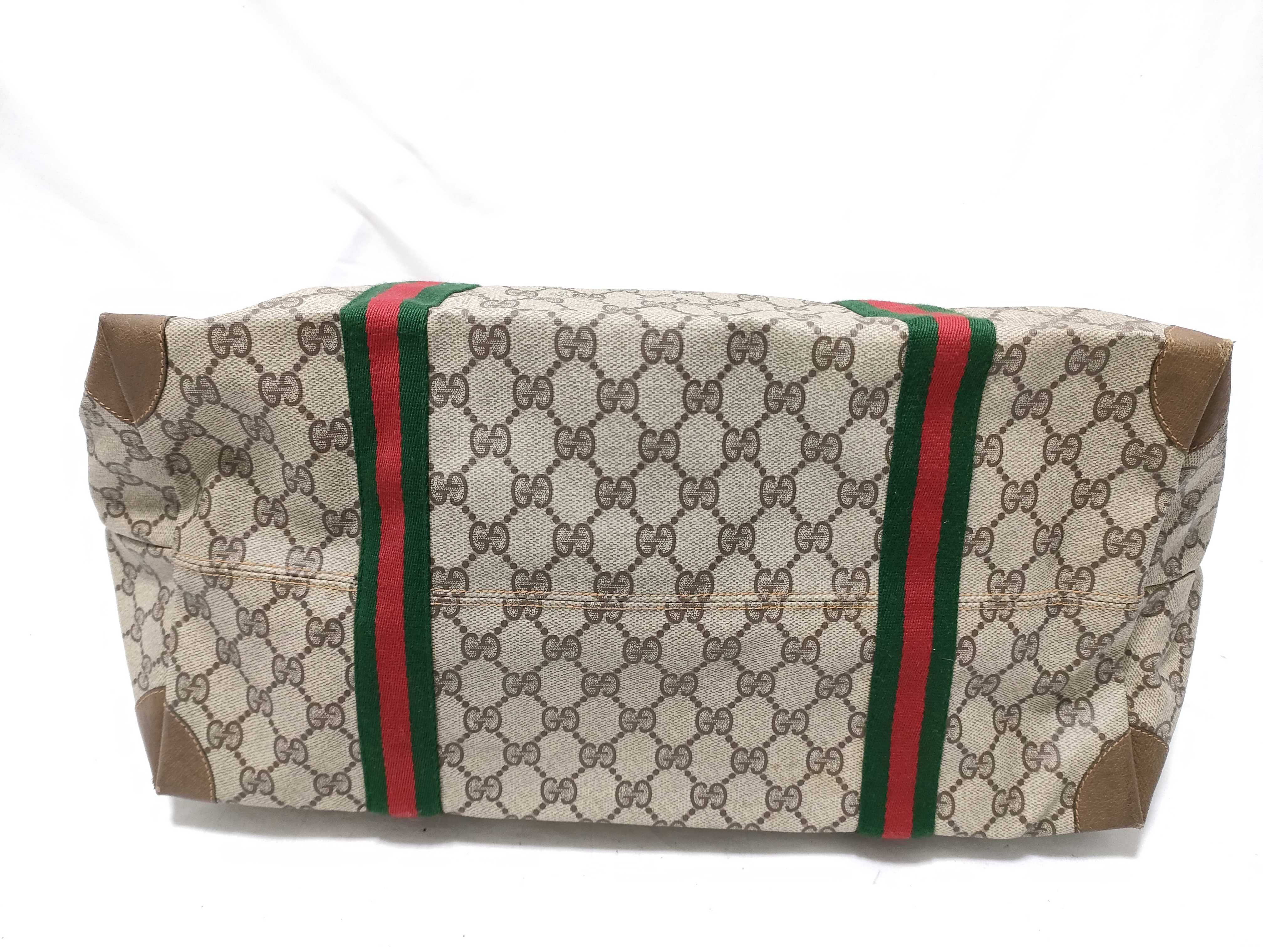 GG Supreme Sherry Boston Bag — view 8