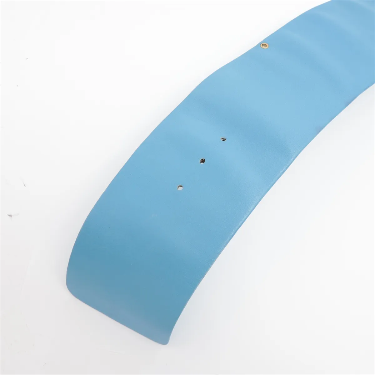 23 (1988) Belt, Leather x GP, Light Blue. Missing parts, — view 3