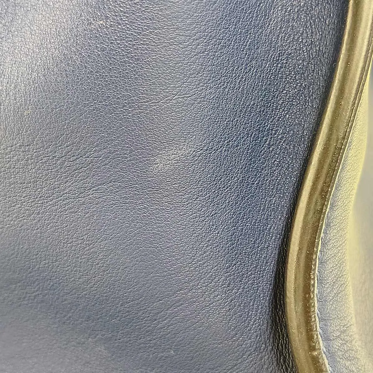 Peekaboo Regular Pocket Leather 2-Way Handbag, Navy, 8BN312 — view 14