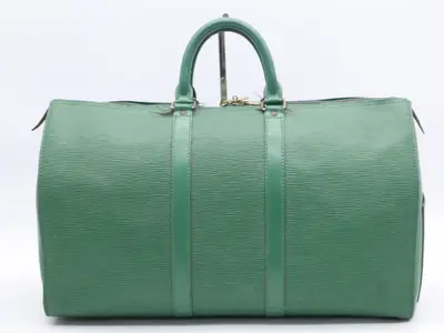 M42974 Epi Keepall 45 Borneo Green Boston Bag