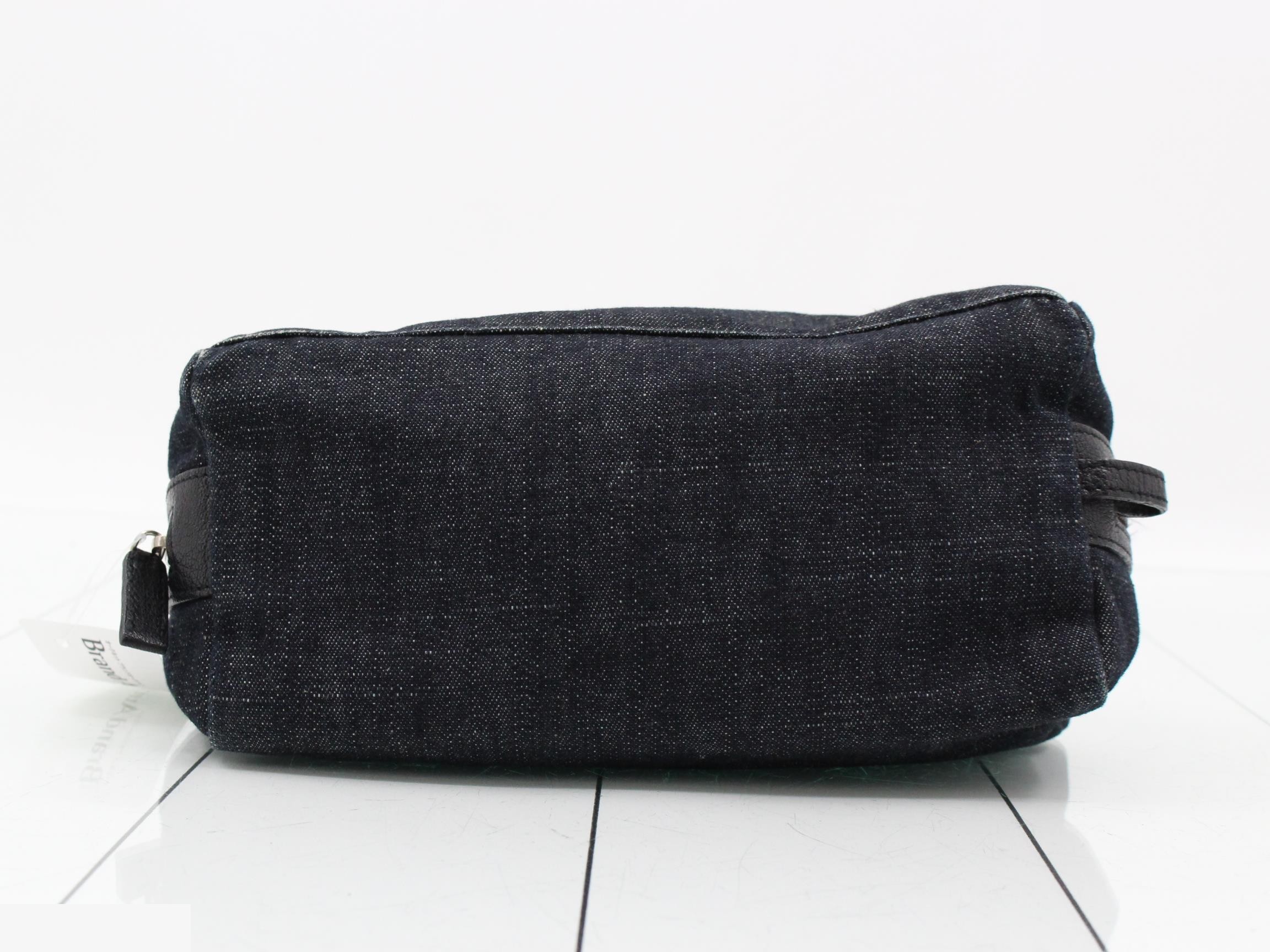 Denim pouch — view 3