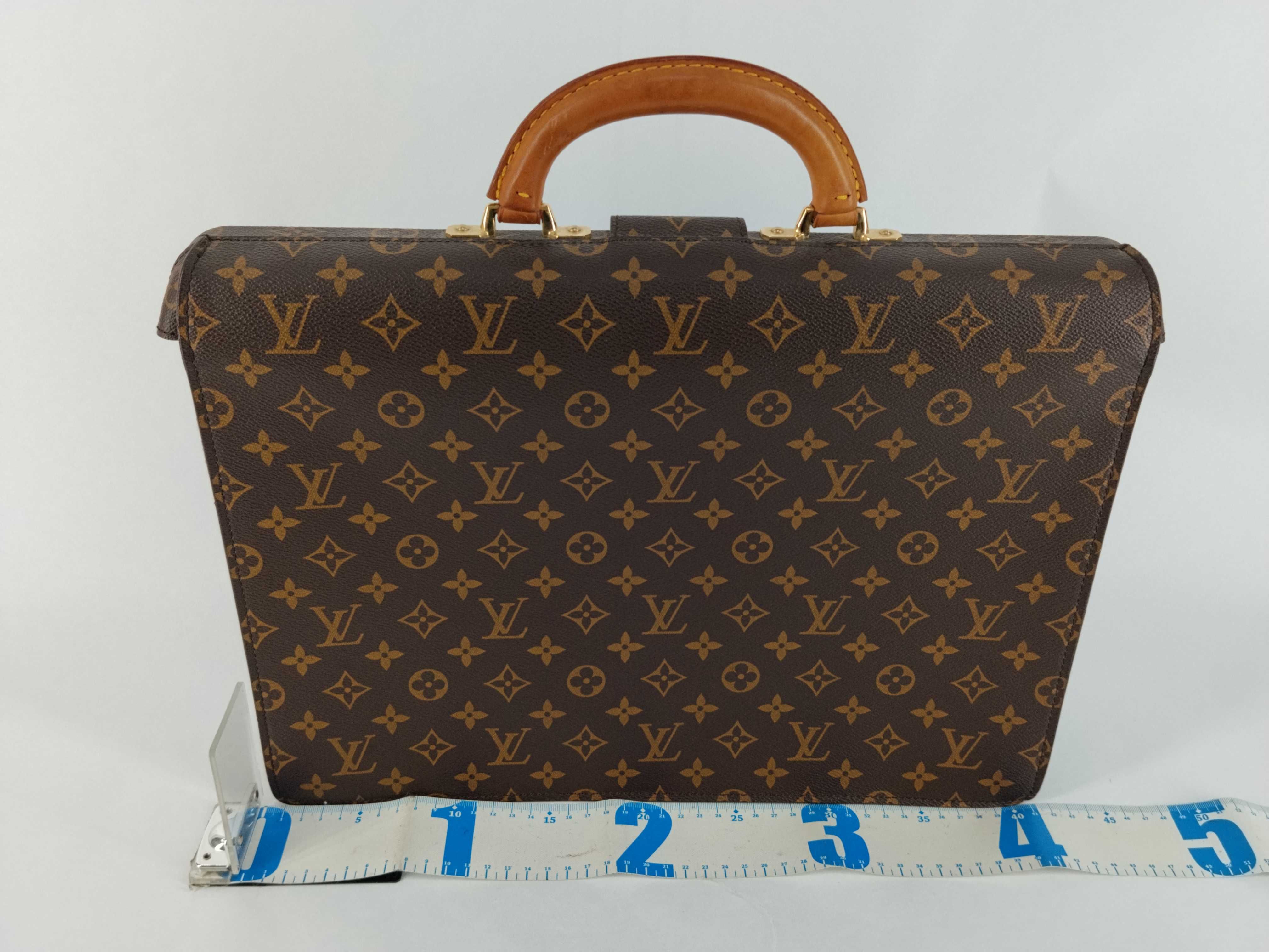 Monogram Vuitton Monogram Serviette Fermoire M53305 Business Bag — view 2