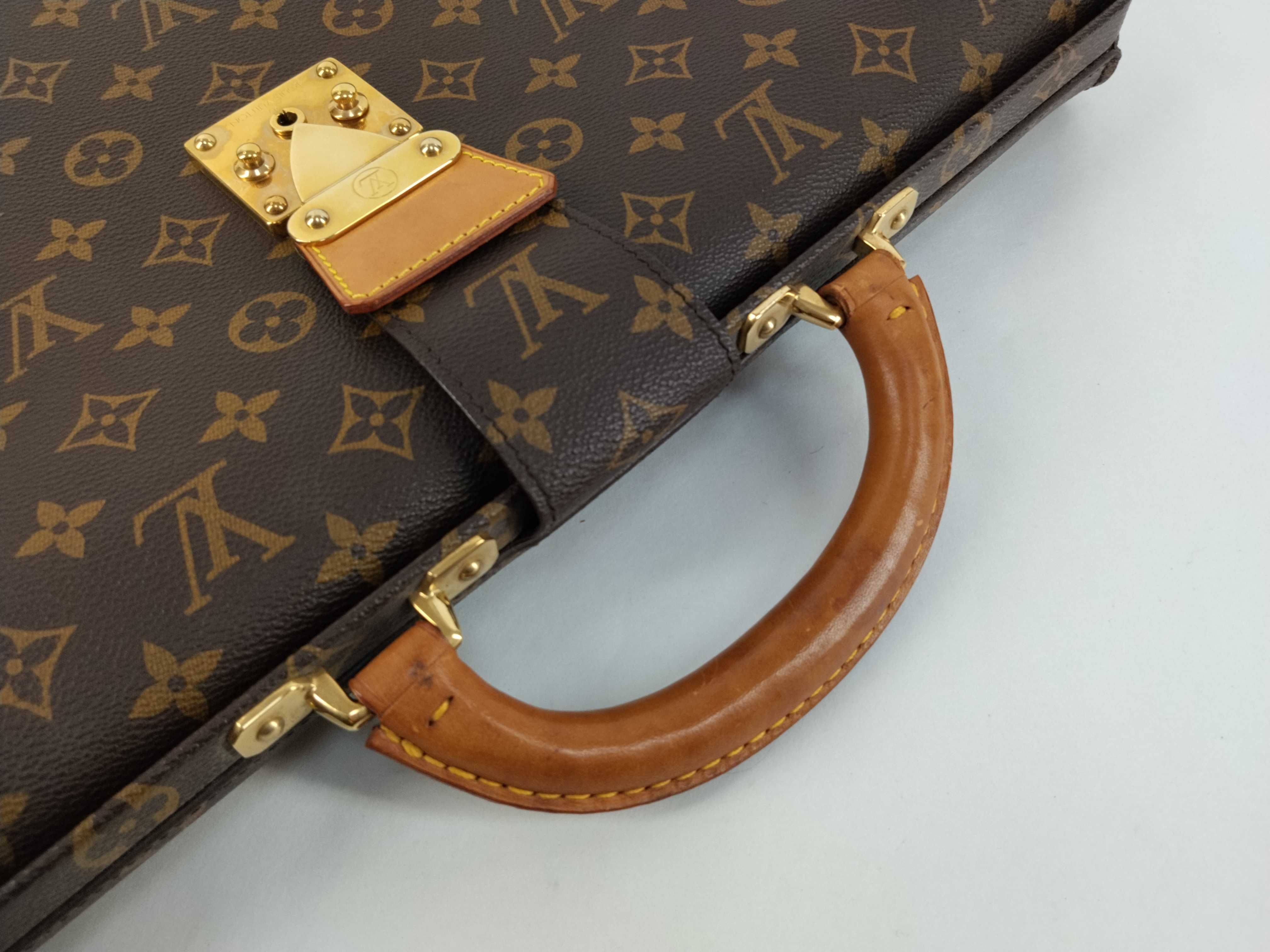 Monogram Vuitton Monogram Serviette Fermoire M53305 Business Bag — view 3