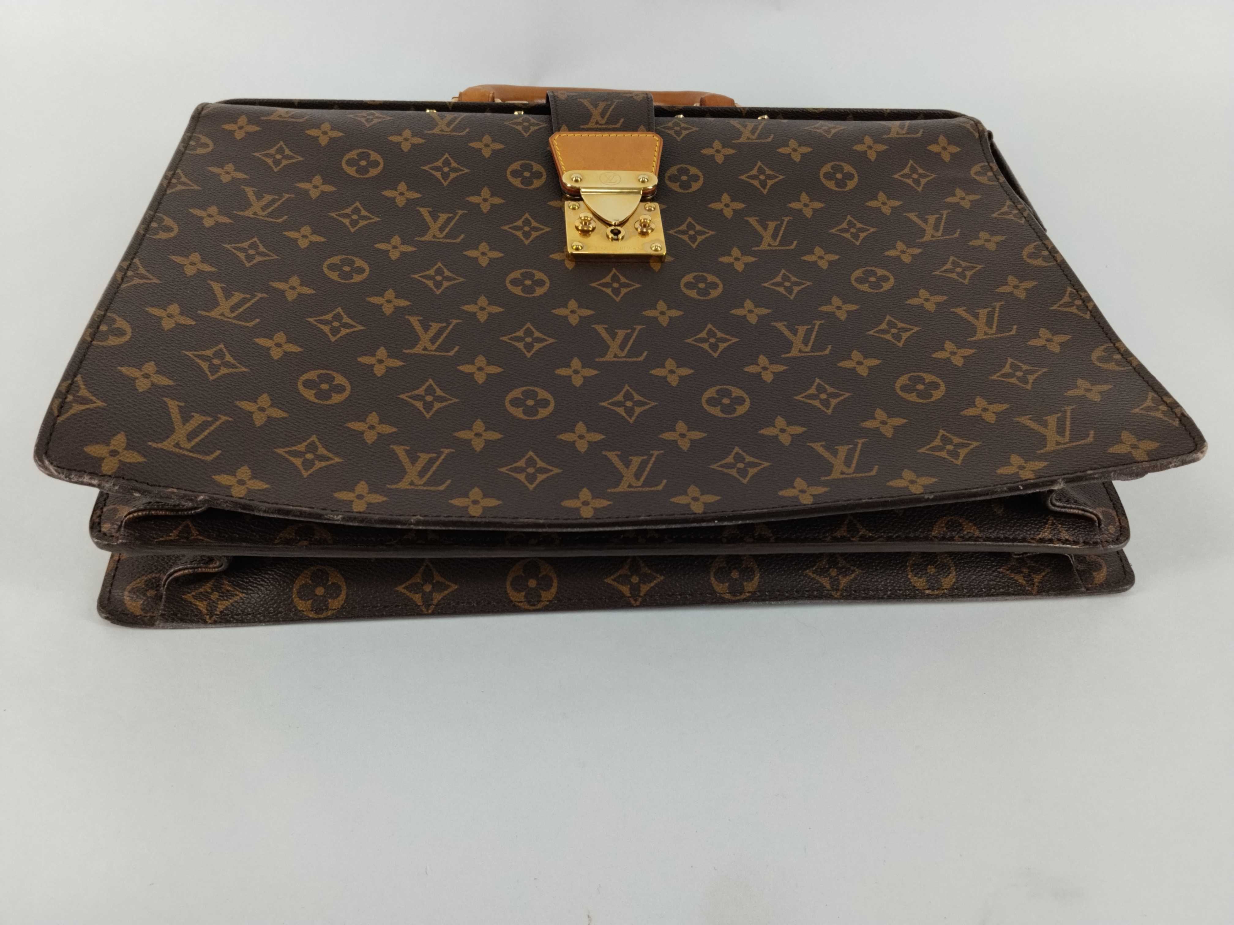 Monogram Vuitton Monogram Serviette Fermoire M53305 Business Bag — view 7