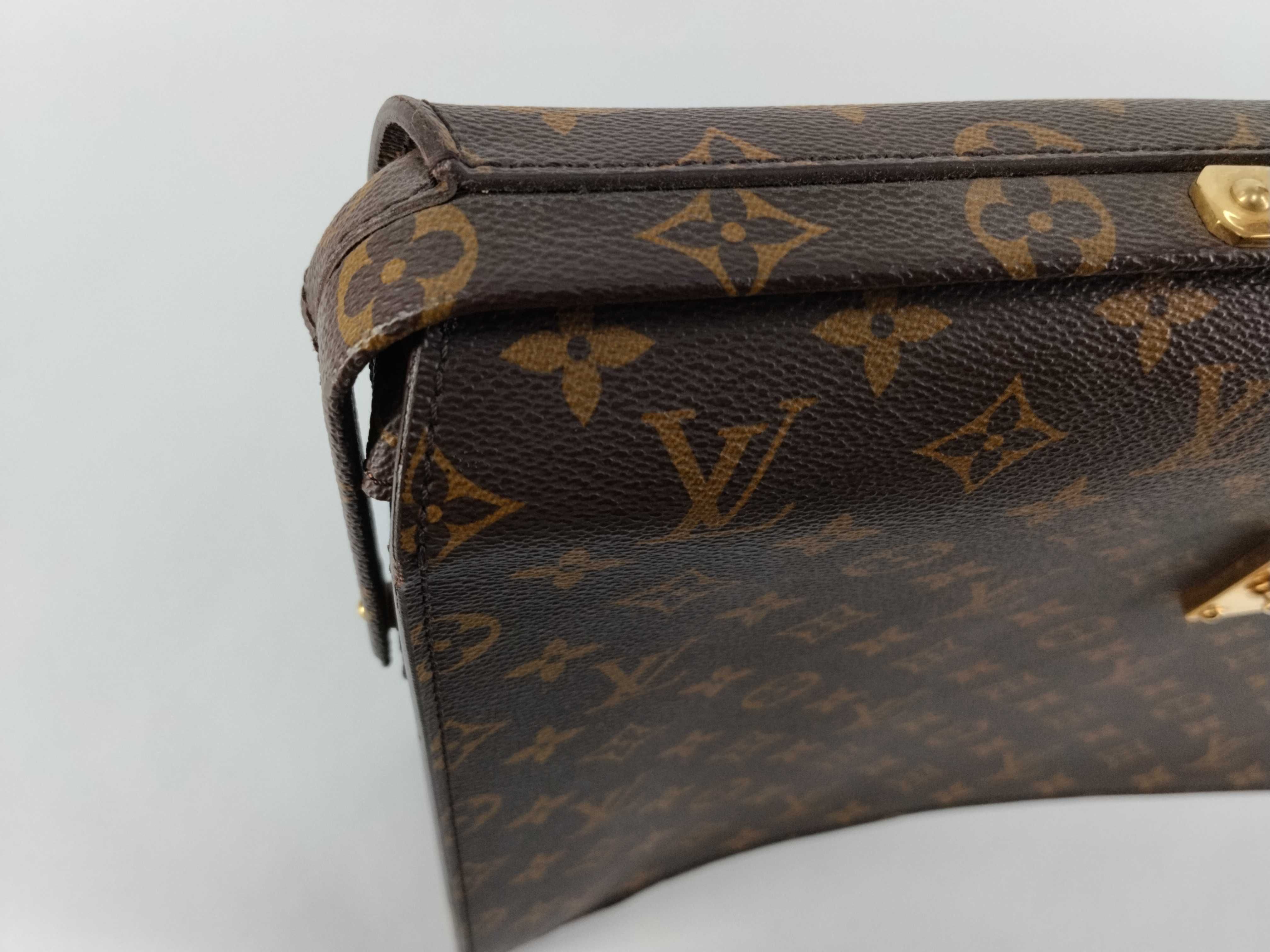Monogram Vuitton Monogram Serviette Fermoire M53305 Business Bag — view 9