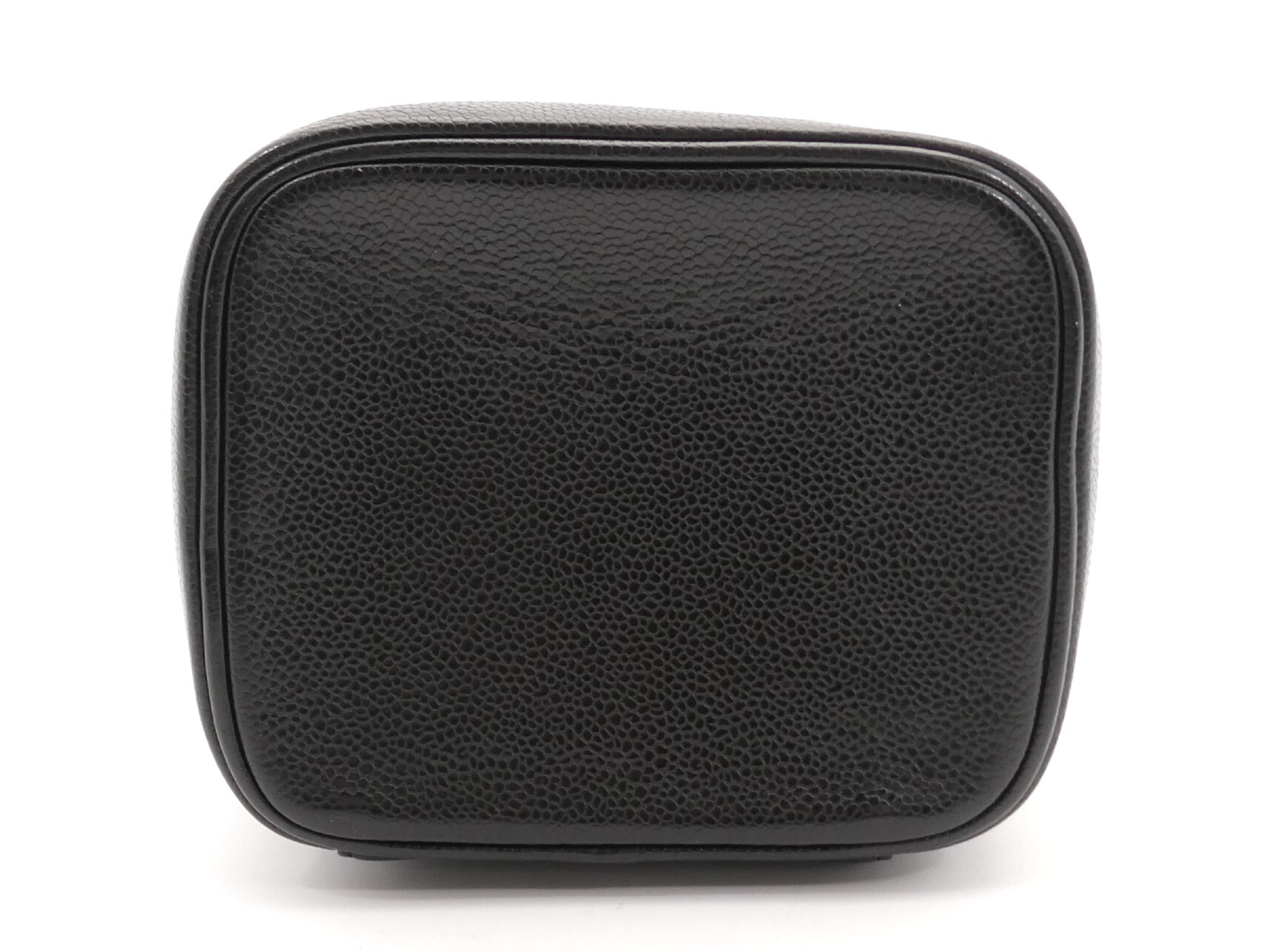 Coco Mark Caviar Skin Vanity Bag — view 5