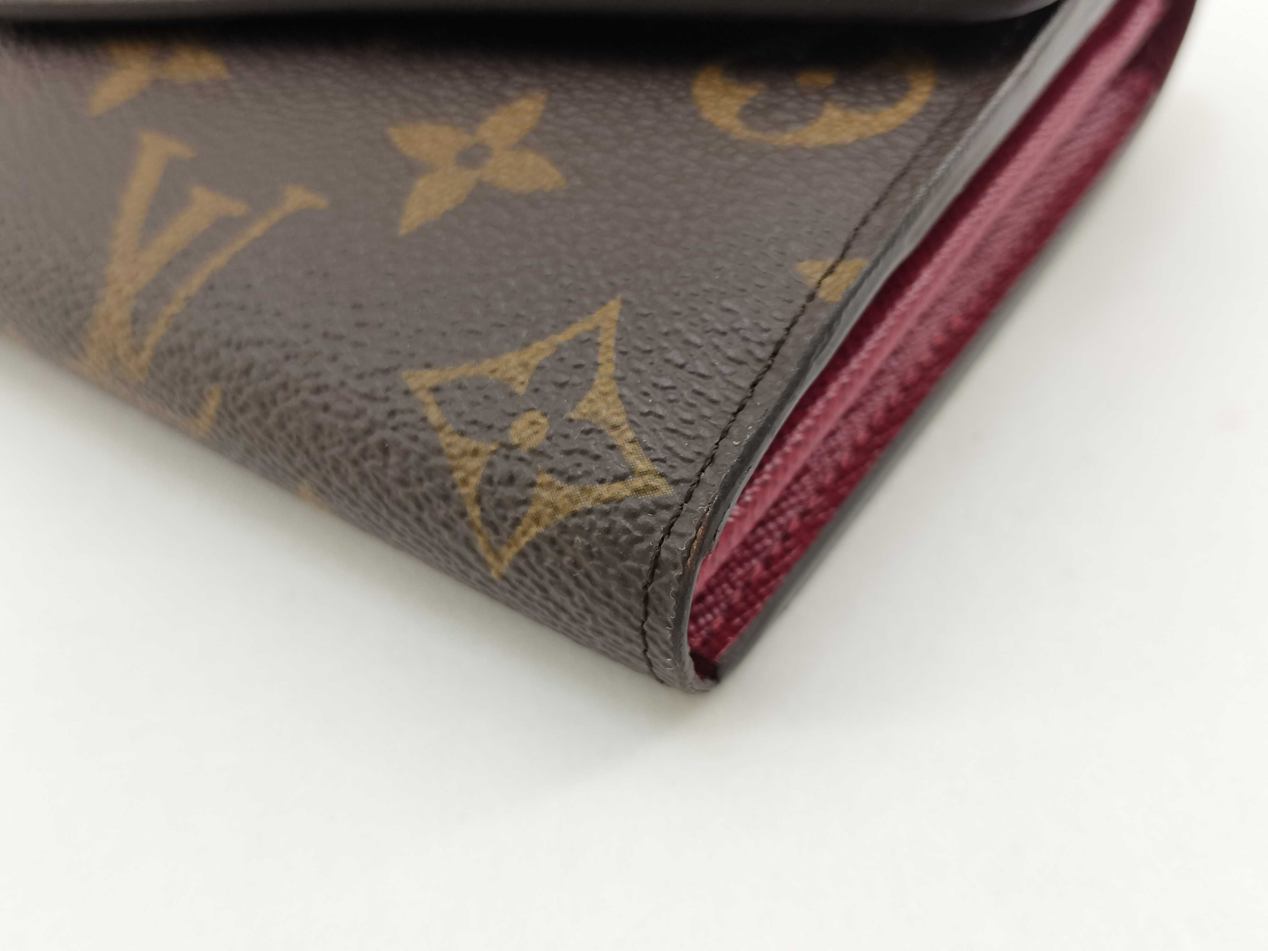 Monogram Louis Vuitton Portefeuille Sarah Fuchsia Monogram Wallet — view 4