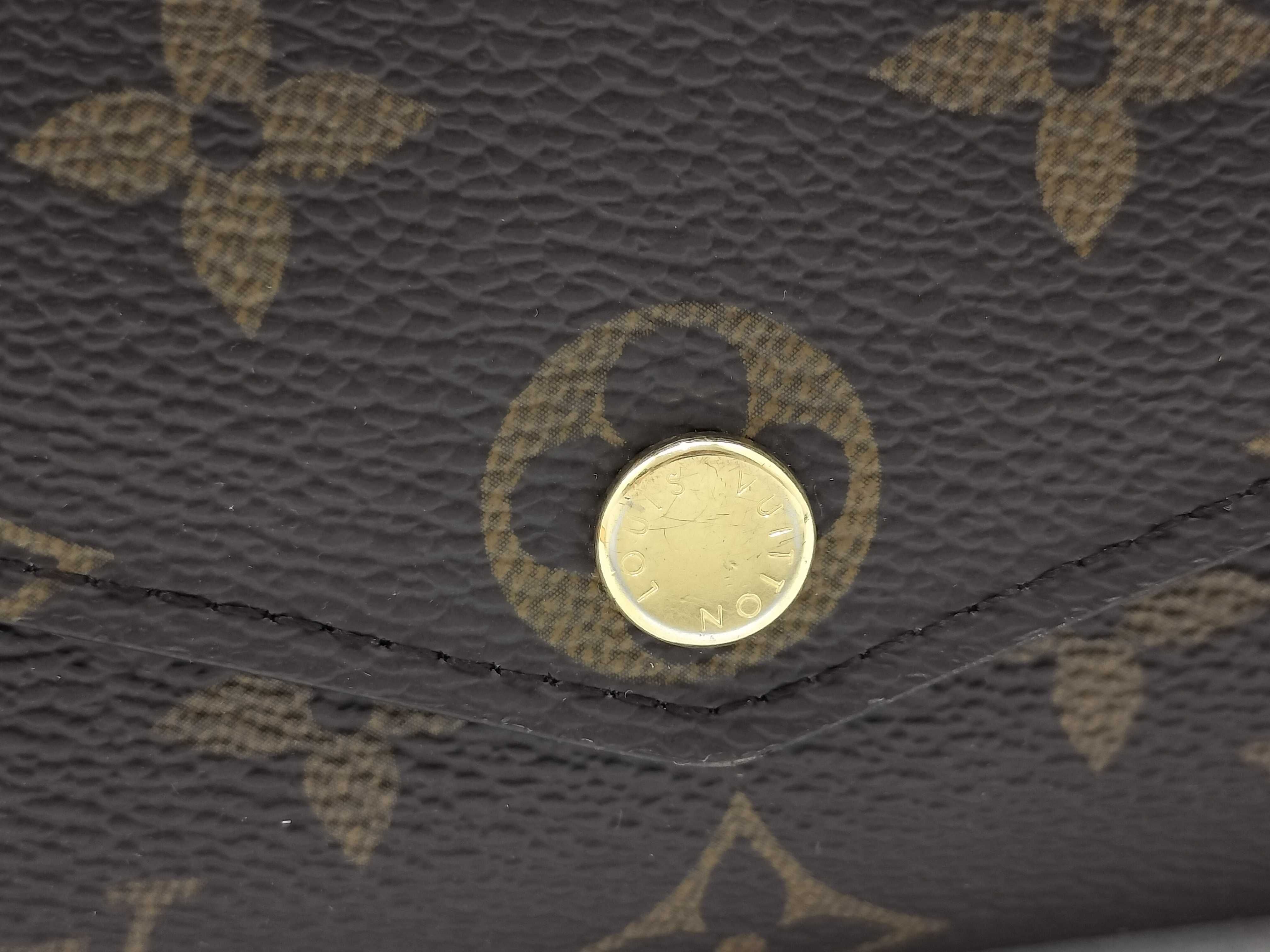 Monogram Louis Vuitton Portefeuille Sarah Fuchsia Monogram Wallet — view 8
