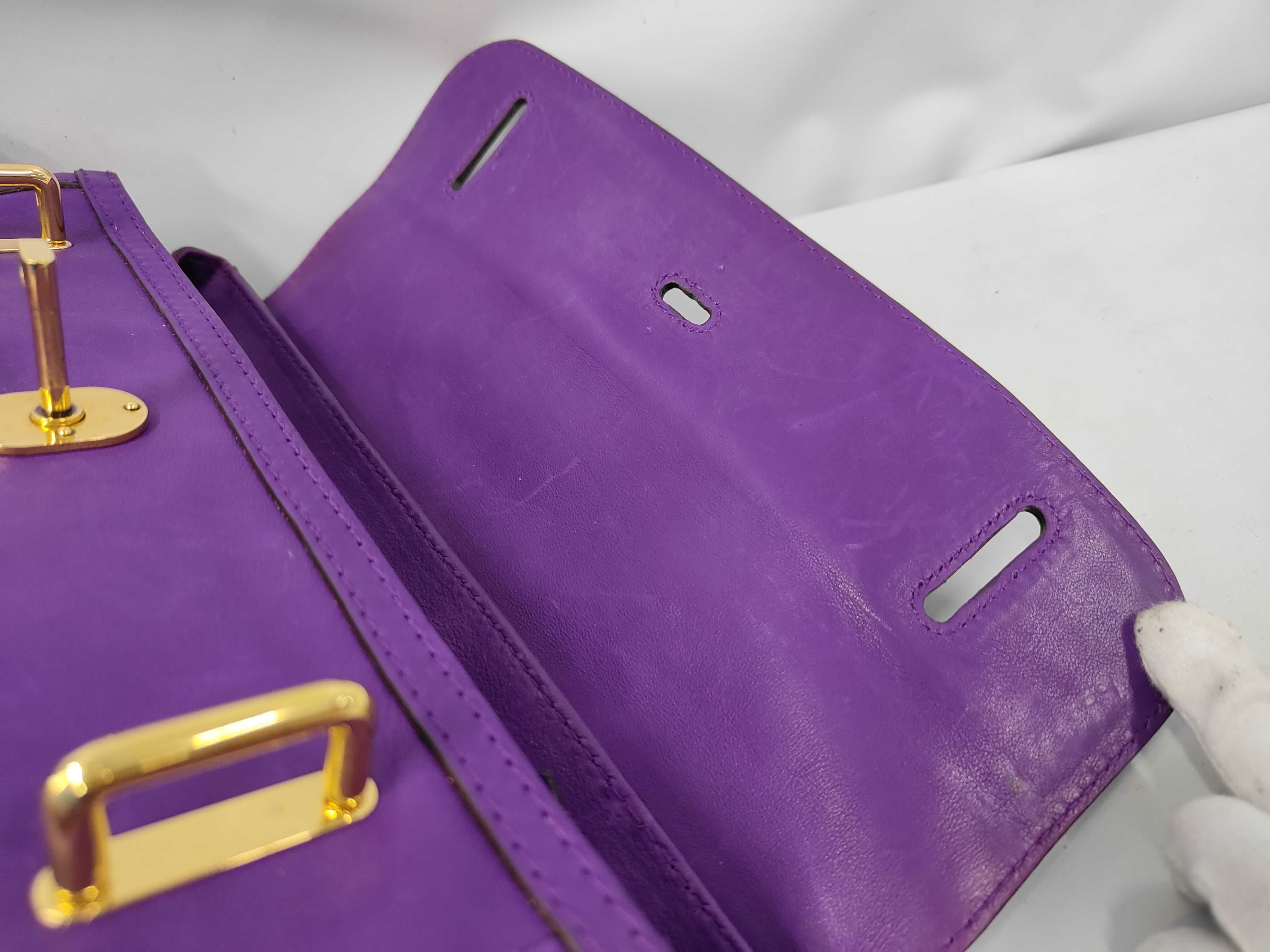 (Tom Ford era) handbag, purple. — view 8