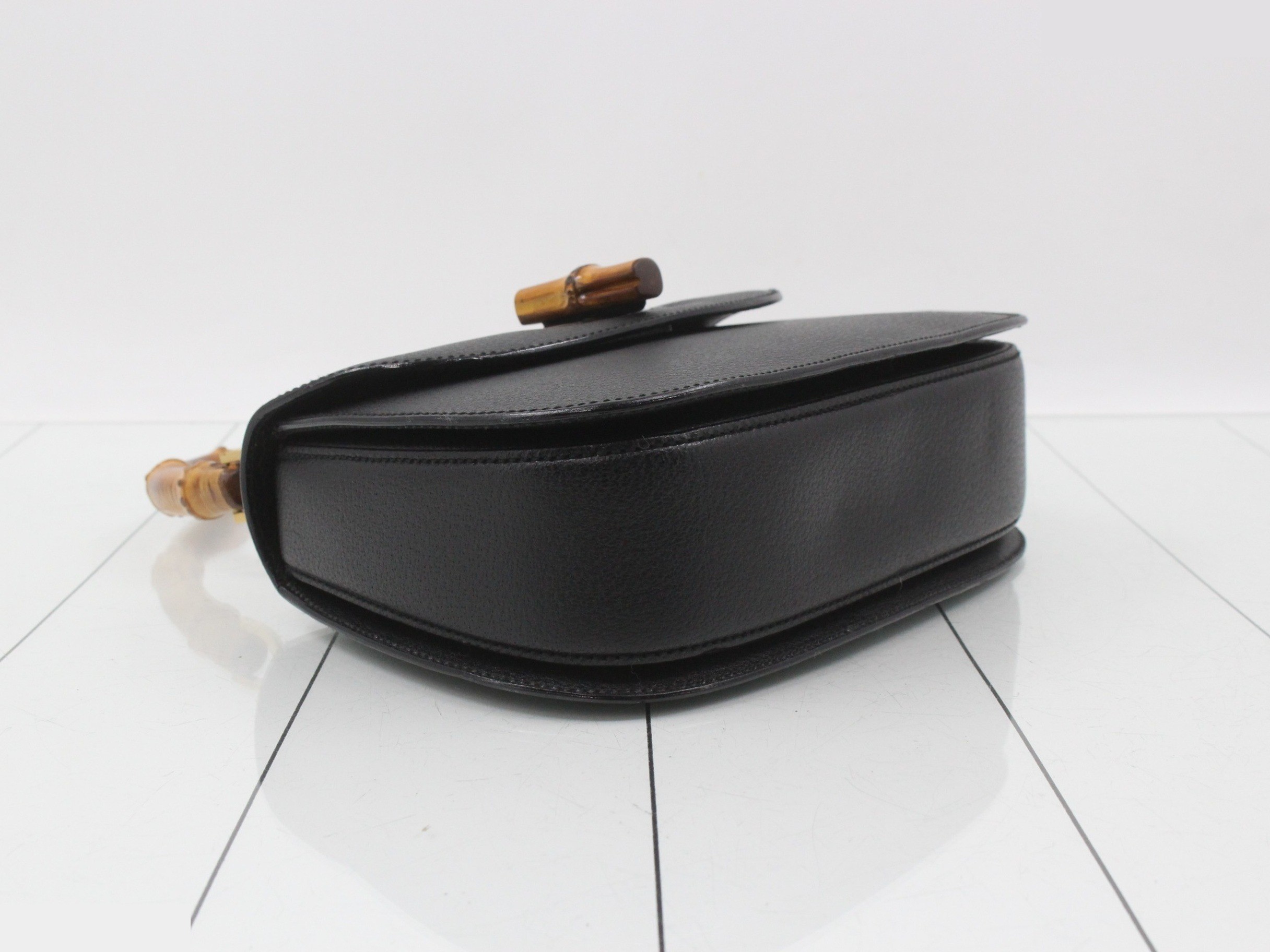 Bamboo Leather Top Handle Bag (2-way) — view 5