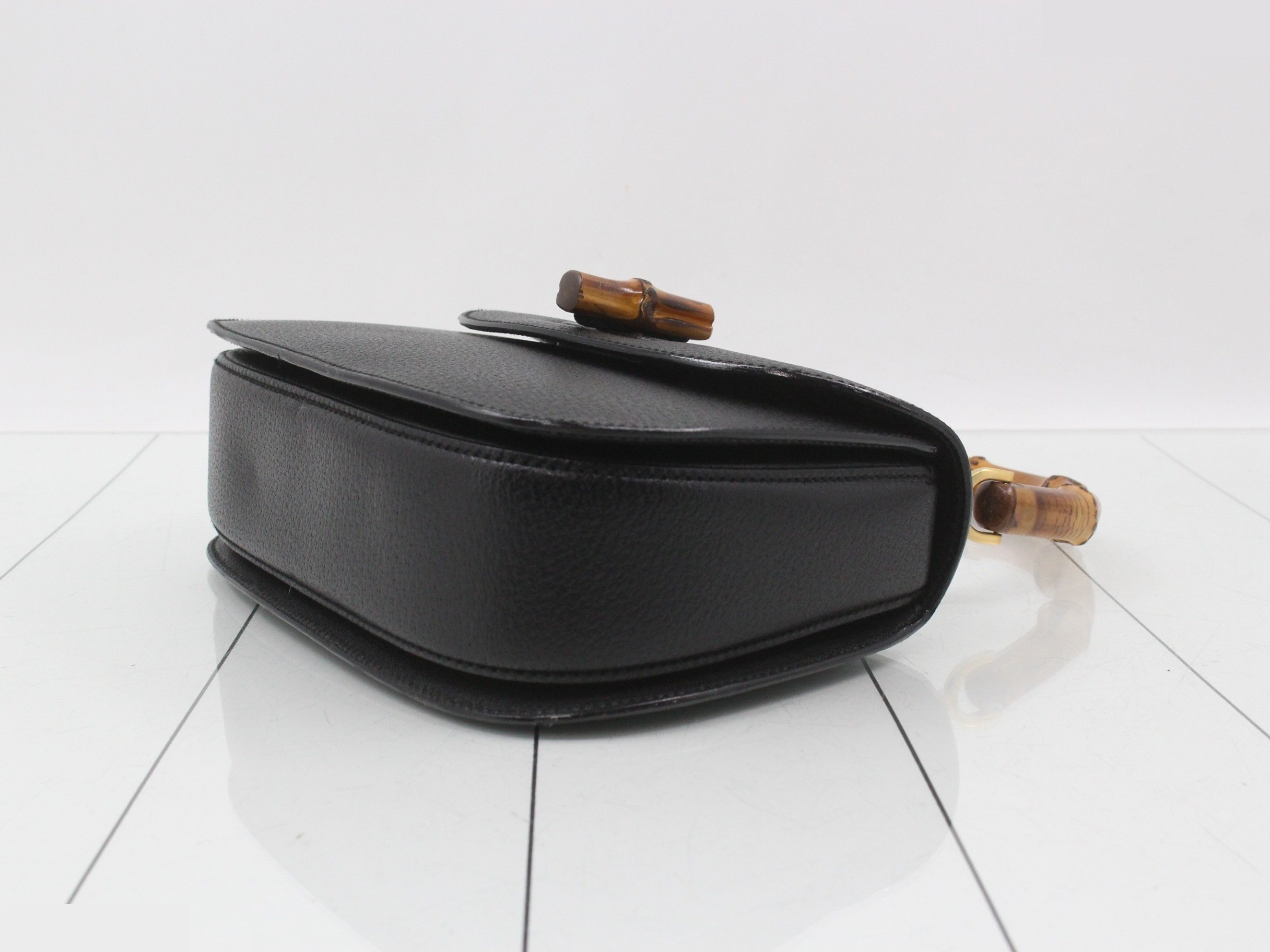 Bamboo Leather Top Handle Bag (2-way) — view 6