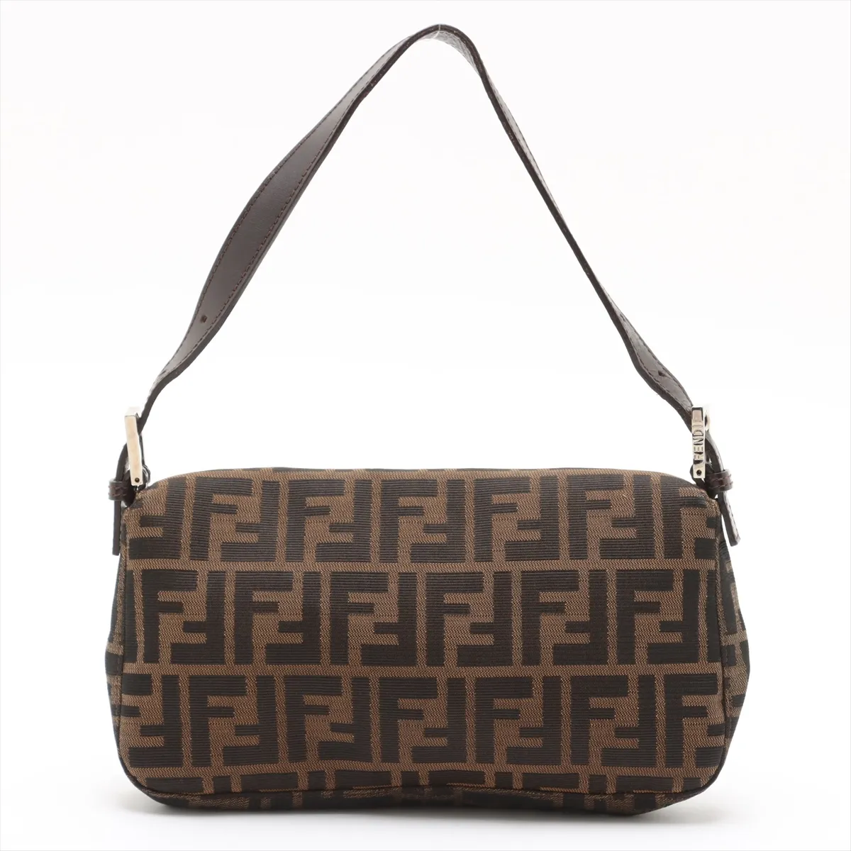 Zucca Mamma Bucket Canvas x Leather Shoulder Bag Brown — view 2