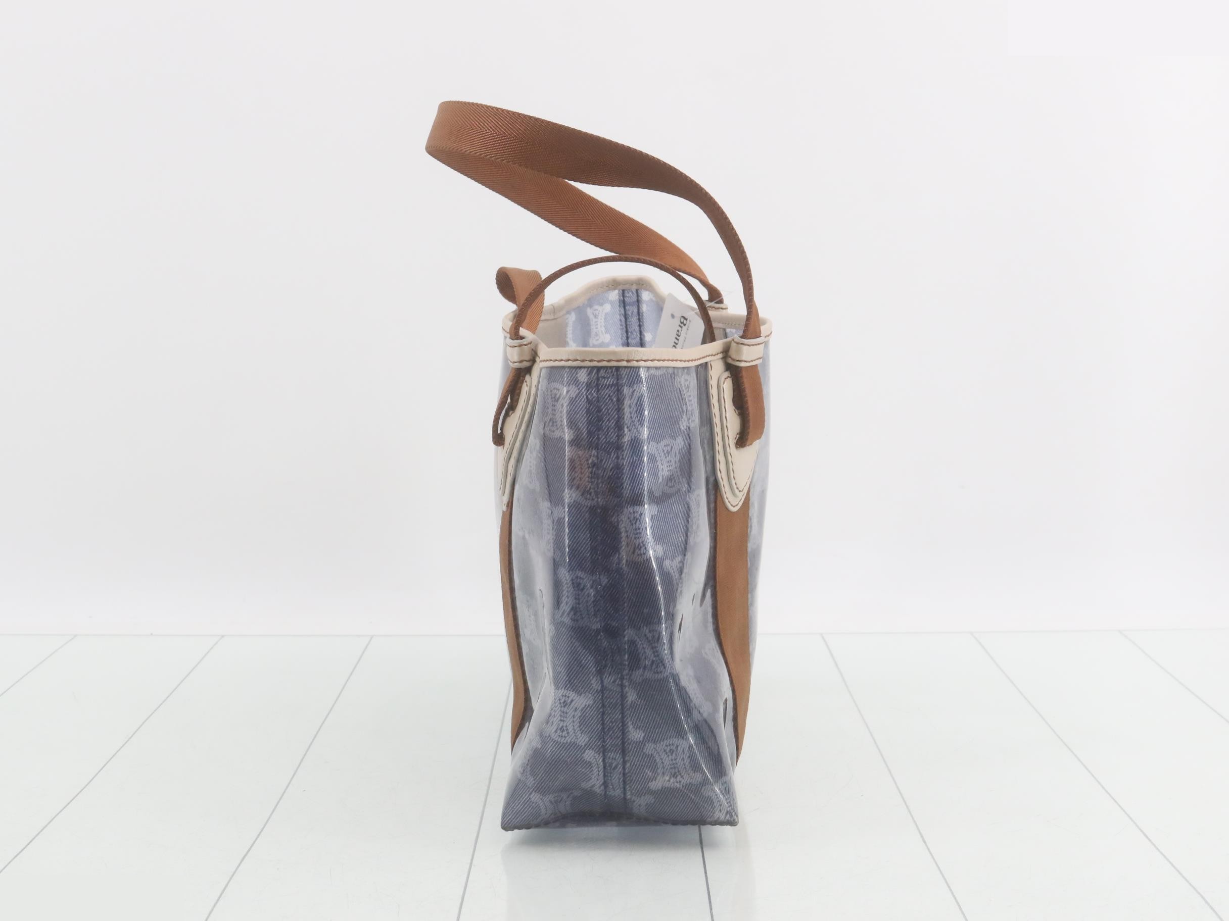 Triomphe Vinyl Tote Bag — view 4