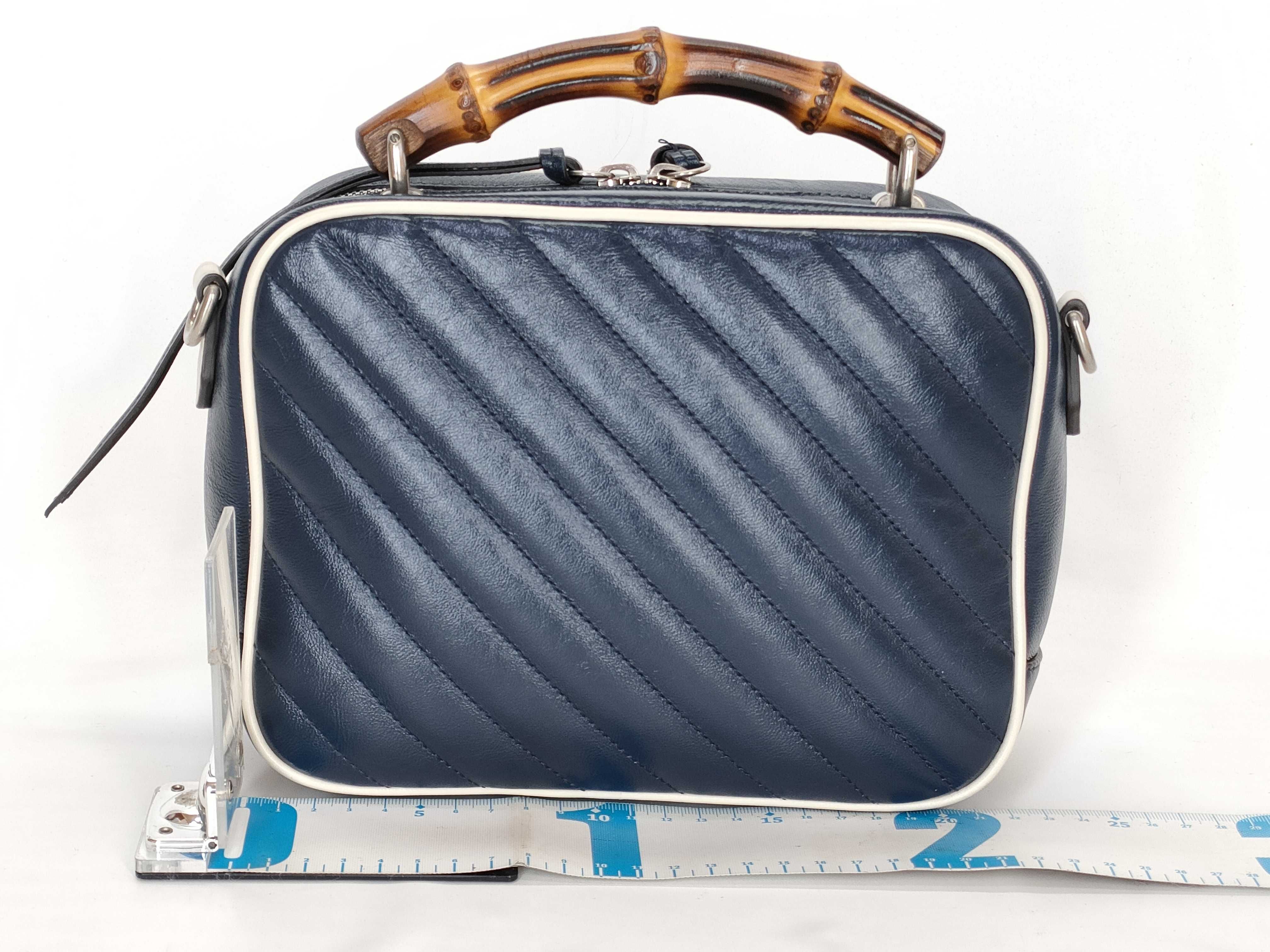 Bamboo ID-Cowskin Marmont Camera 22cm Shoulder Bag SHW Handbag — view 2
