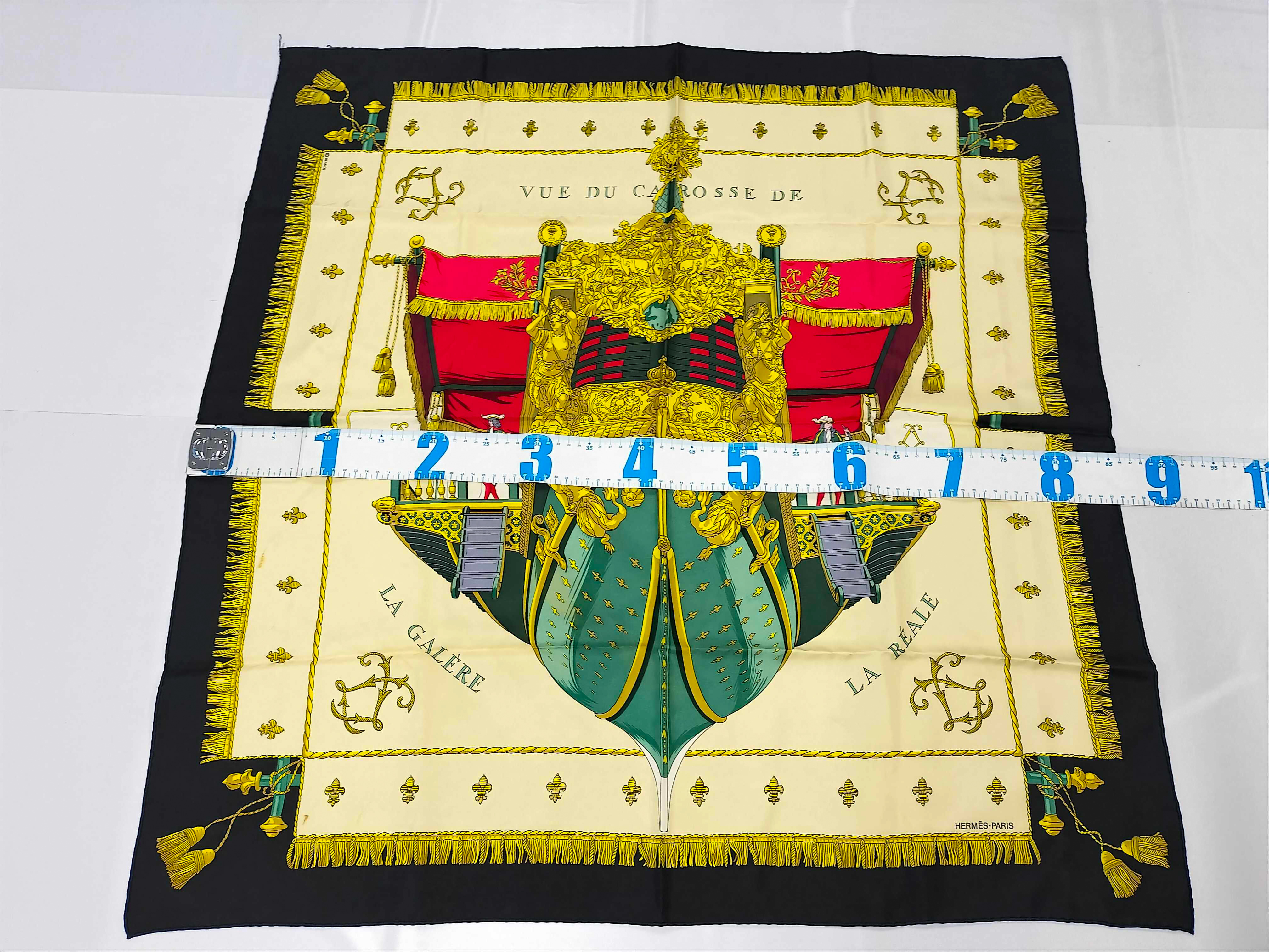 Carre 90 VUE DU CAROSSE DE LA GALERE LA REALE (La Reale) - Stern Ornament and Other Accessories — view 3