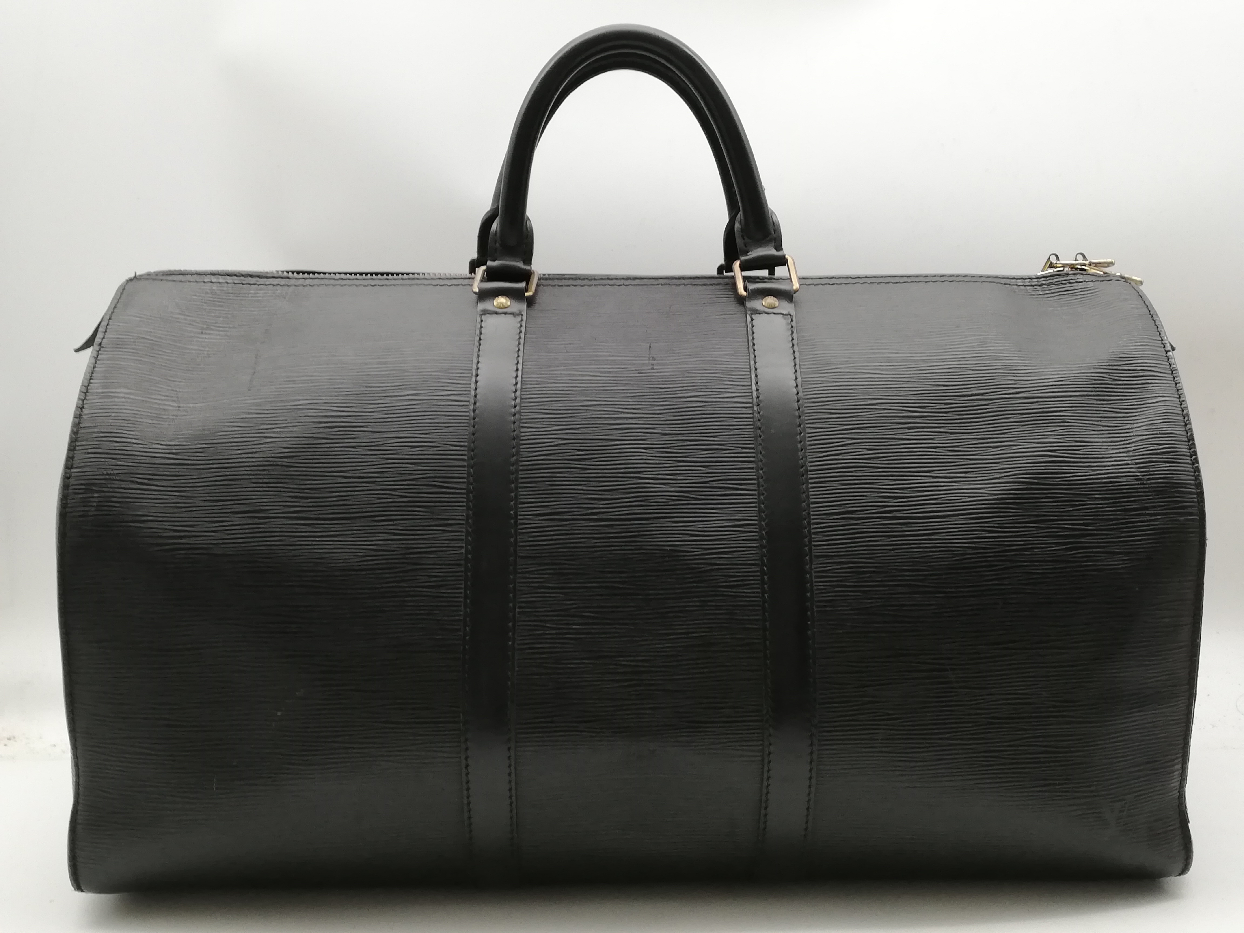 Epi Keepall 50 M42962 Noir Boston Bag — view 2