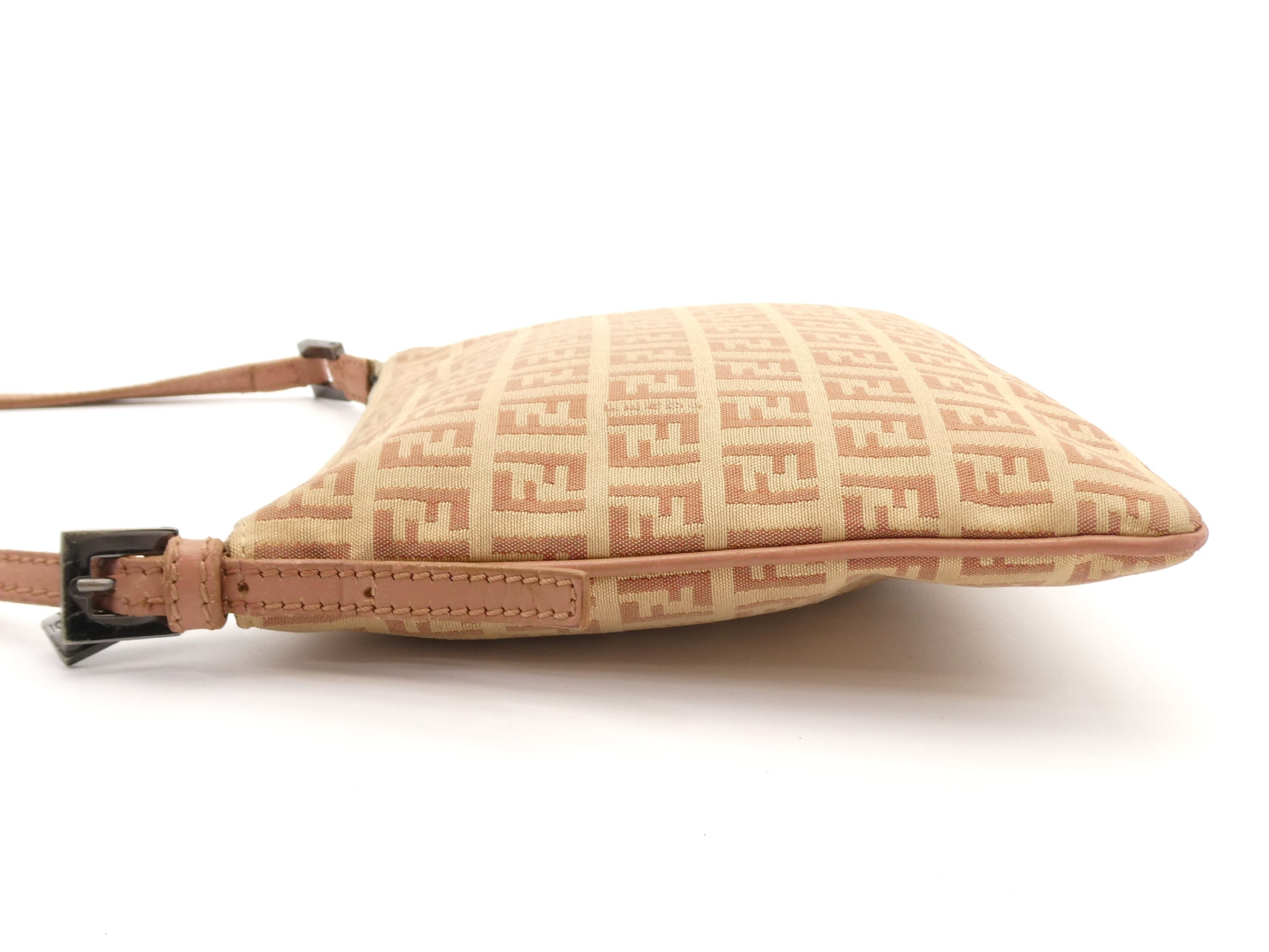 Zucchino Canvas Leather Shoulder Bag — view 3