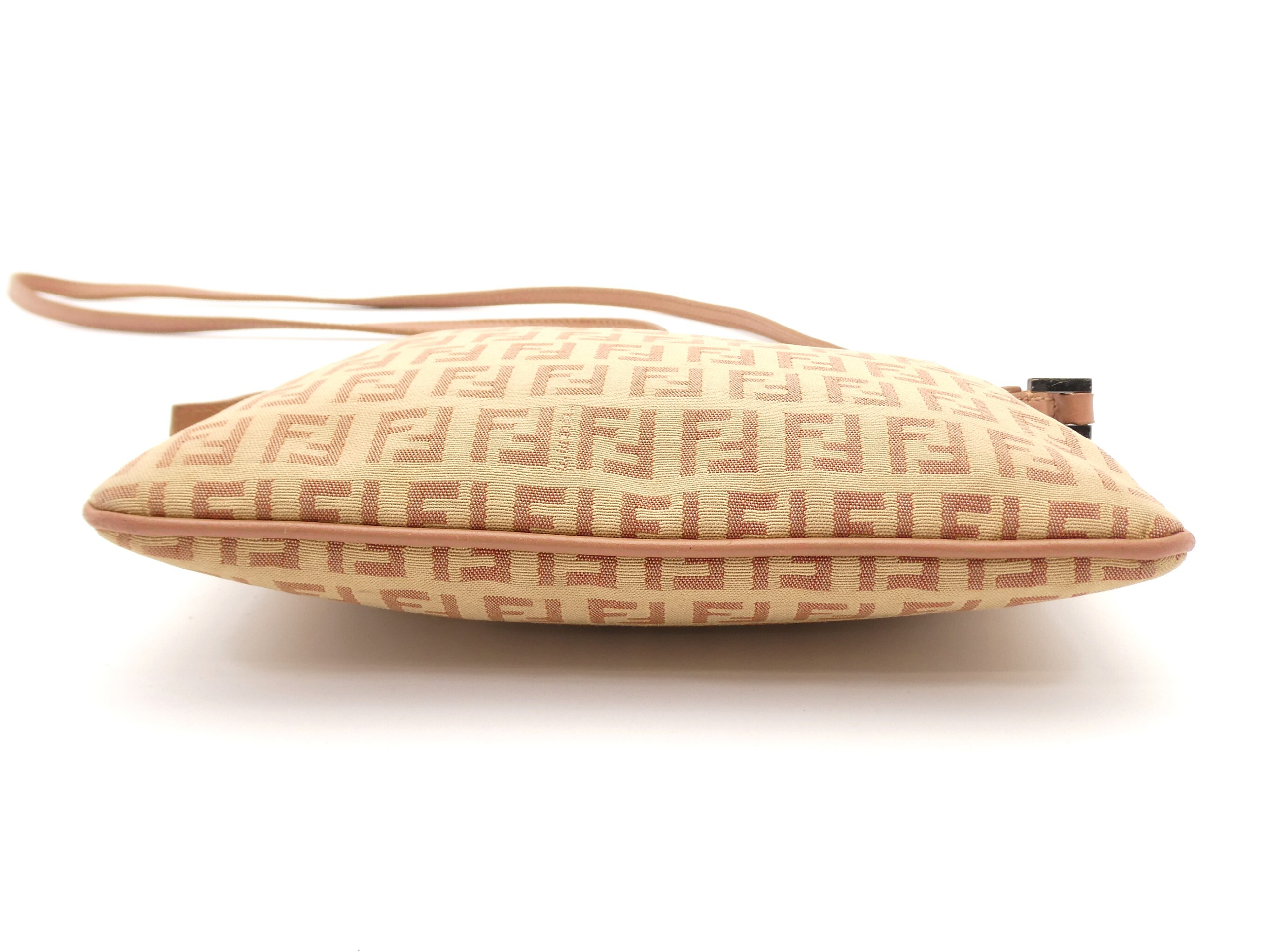 Zucchino Canvas Leather Shoulder Bag — view 5